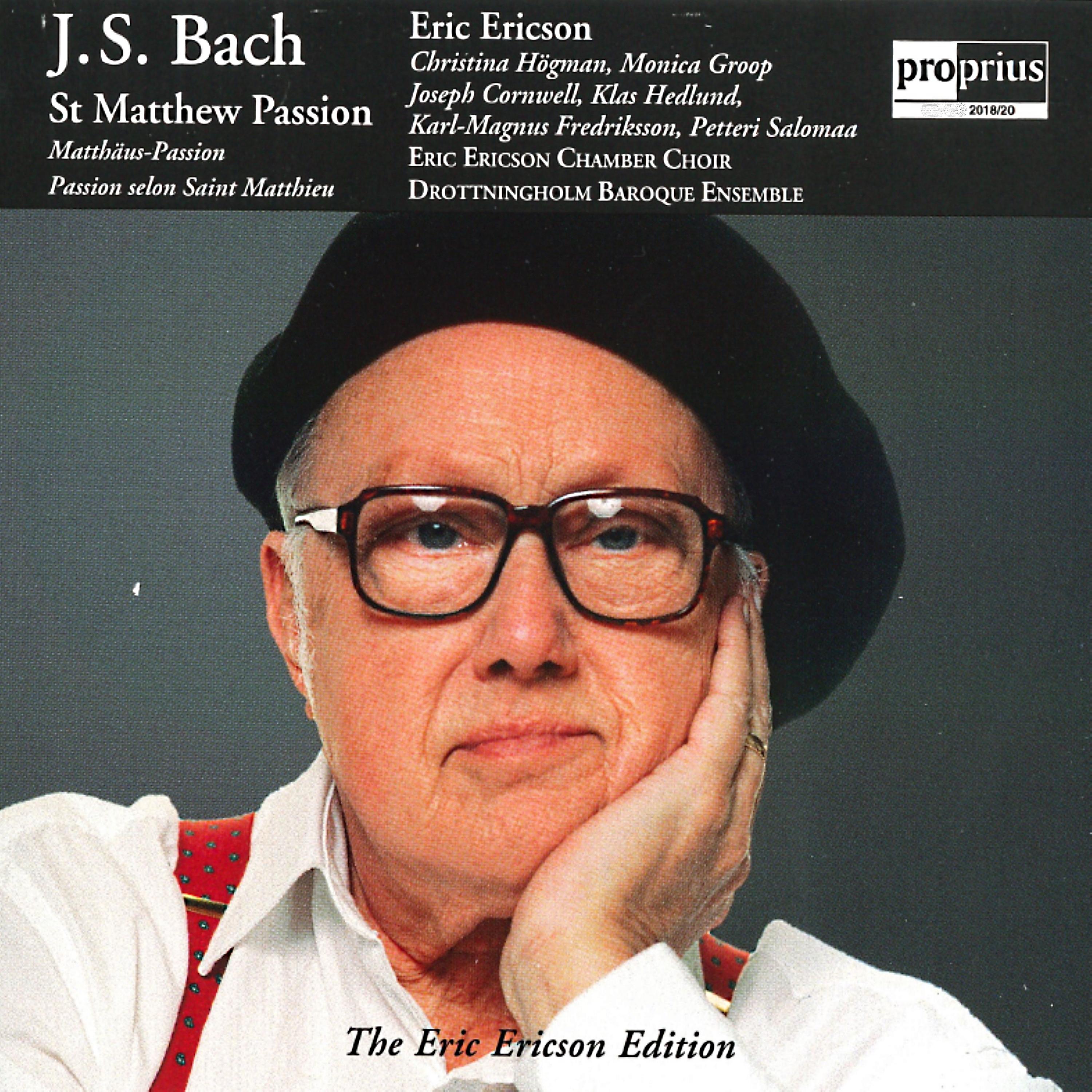 Постер альбома J.S. Bach: St. Matthew Passion