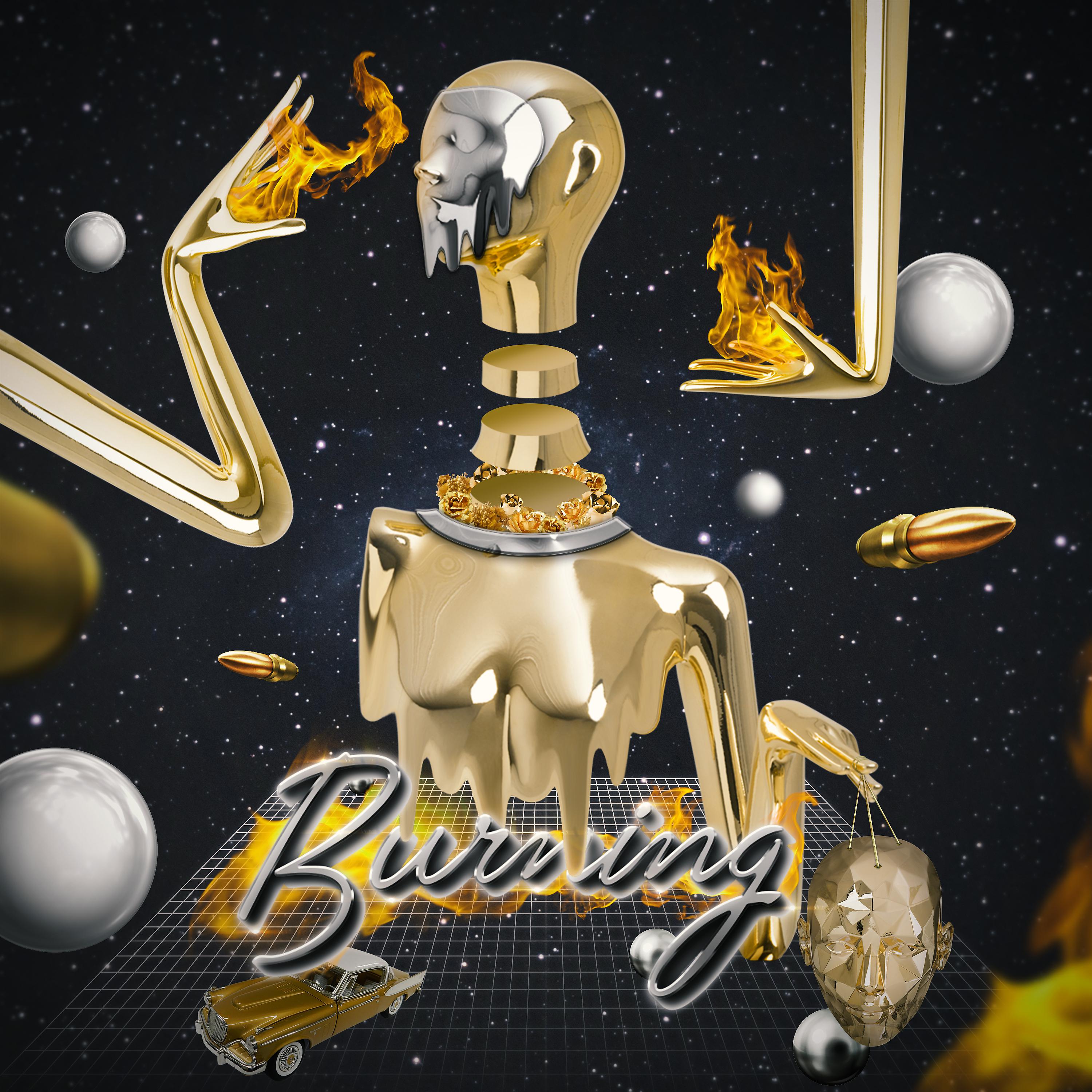 Постер альбома Burning (feat. Rhosy & Helium Youth)
