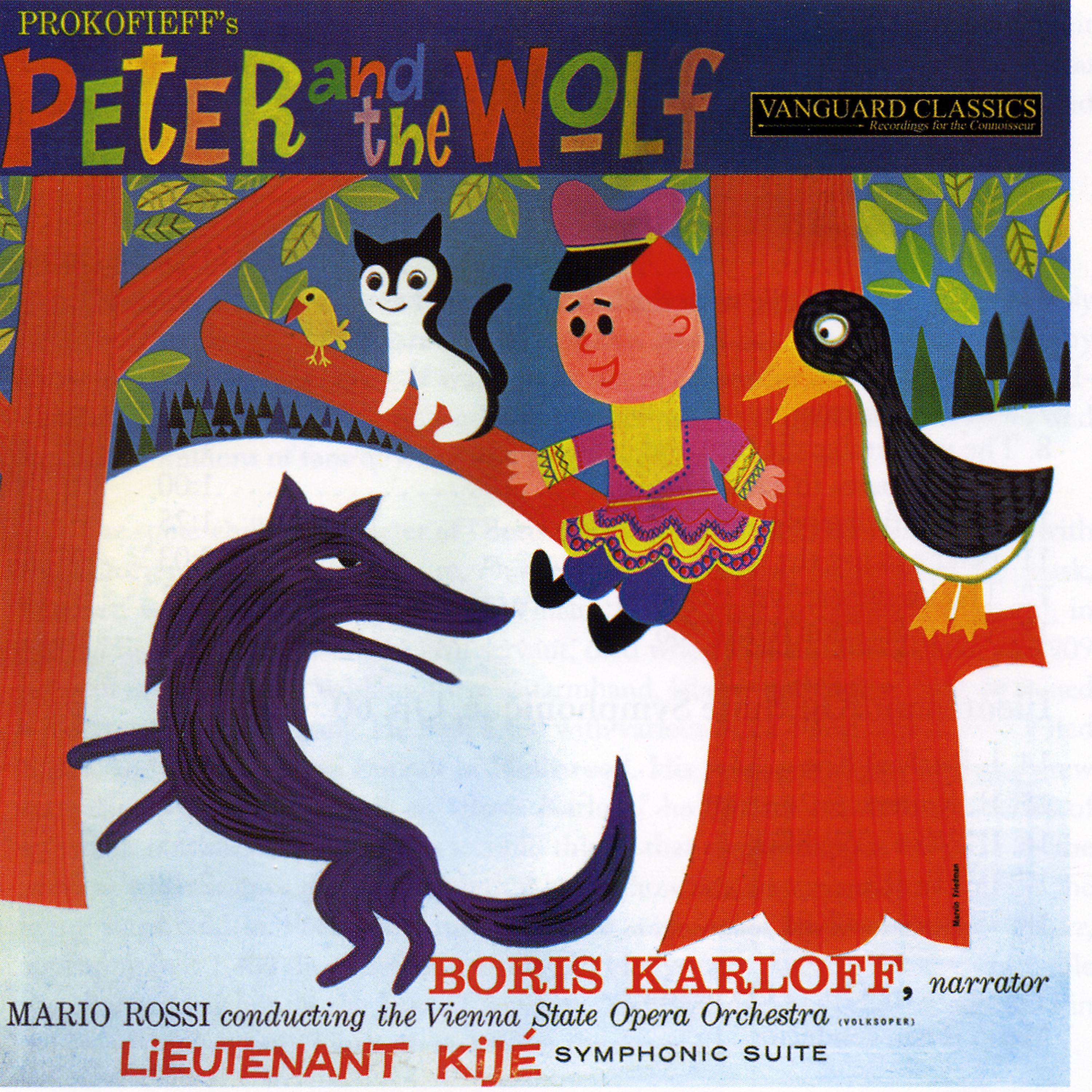 Постер альбома Prokofiev: Peter and the Wolf, Lieutenant Kije Symphonic Suite