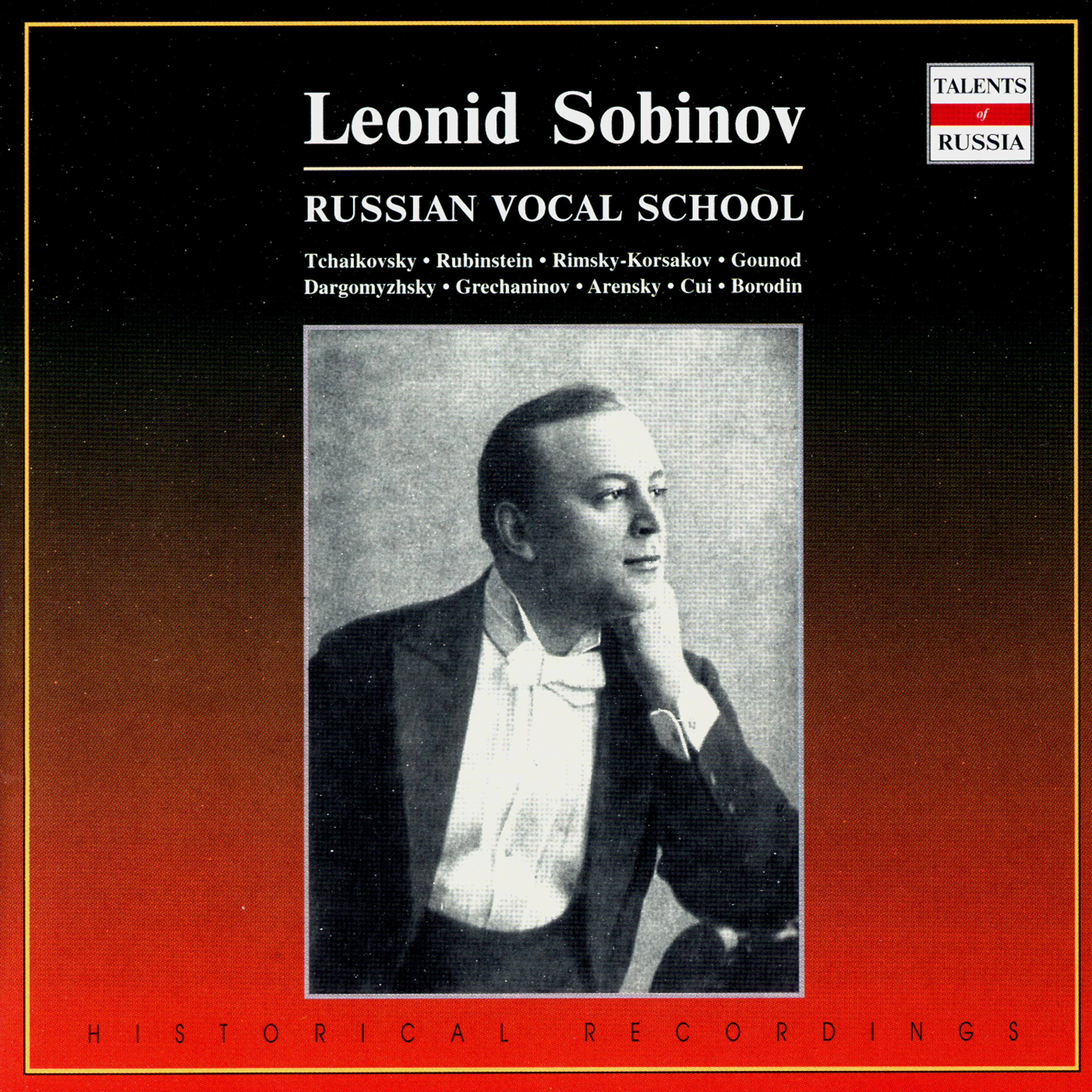 Постер альбома Russian Vocal School. Leonid Sobinov