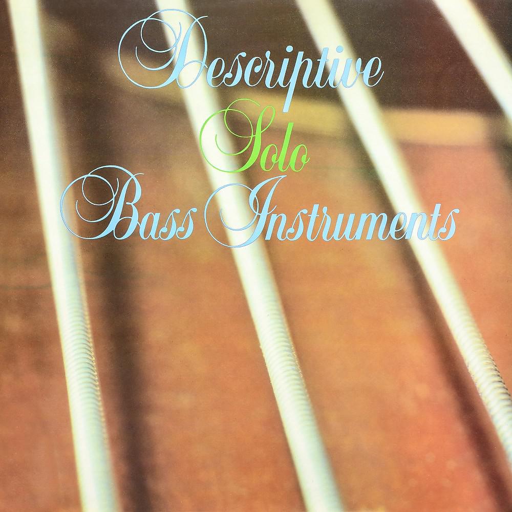 Постер альбома Descriptive Solo Bass Instruments, Vol. 1
