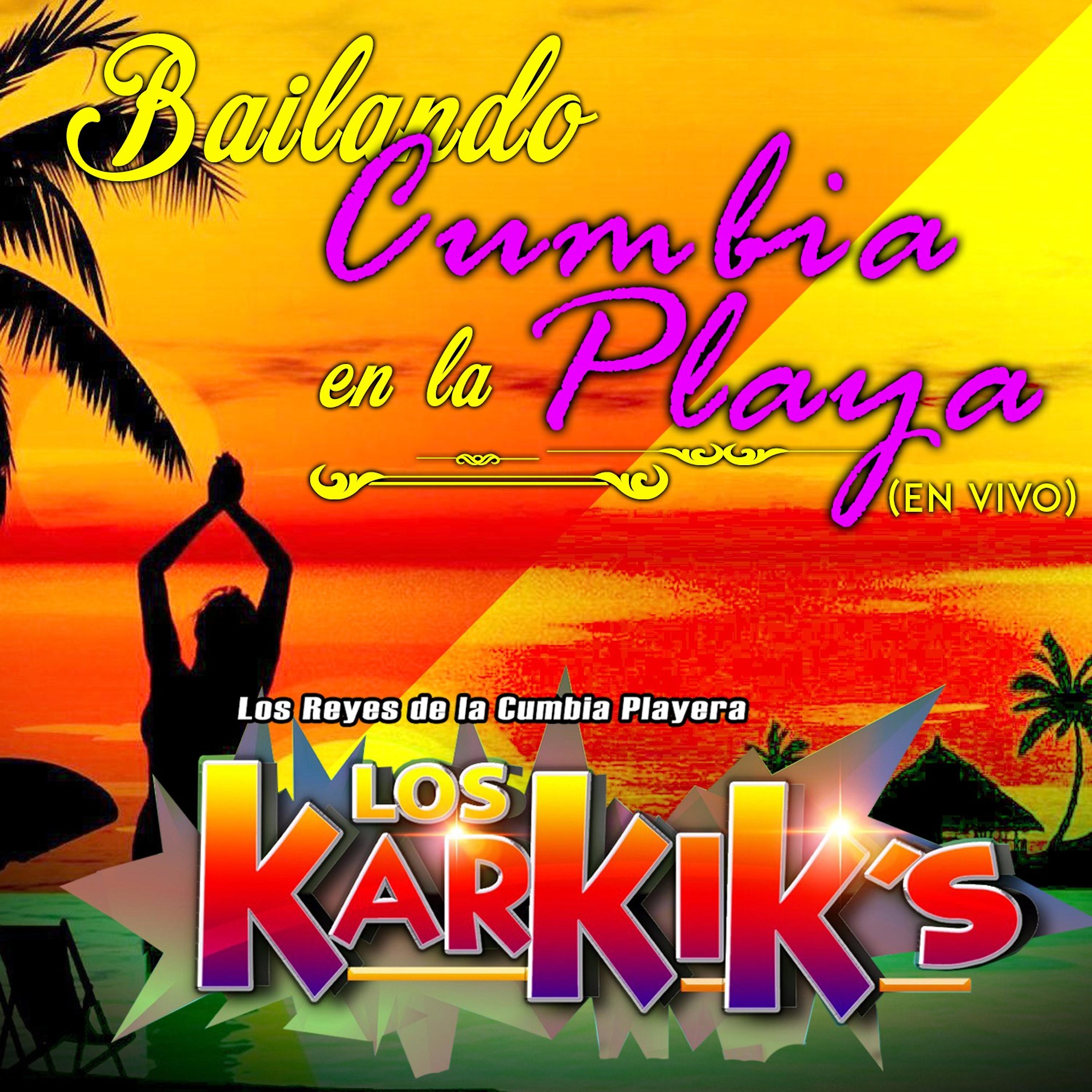 Постер альбома Bailando Cumbia en la Playa (En Vivo)