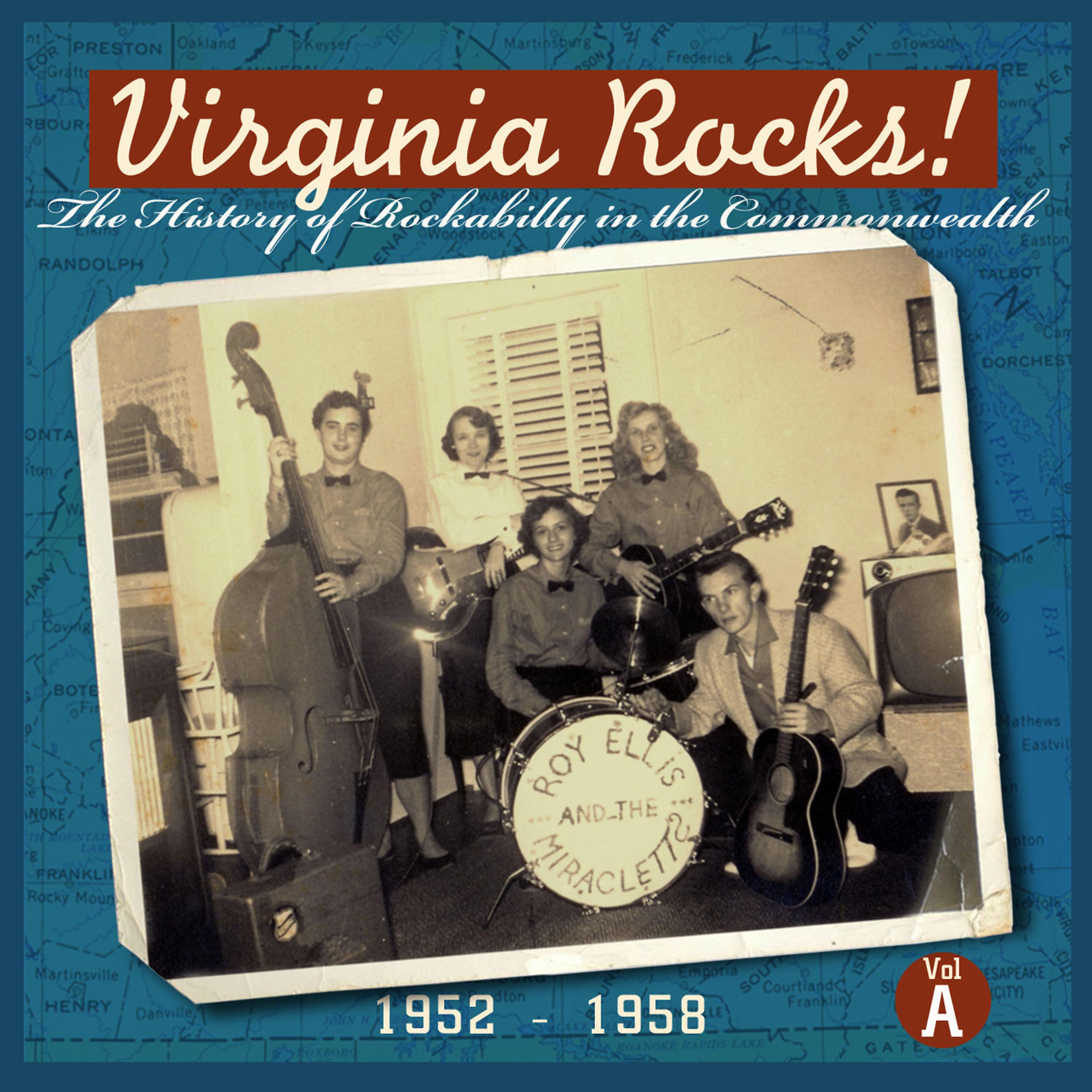 Постер альбома Virginia Rocks! The History of Rockabilly In The Commonwealth, Vol. 1