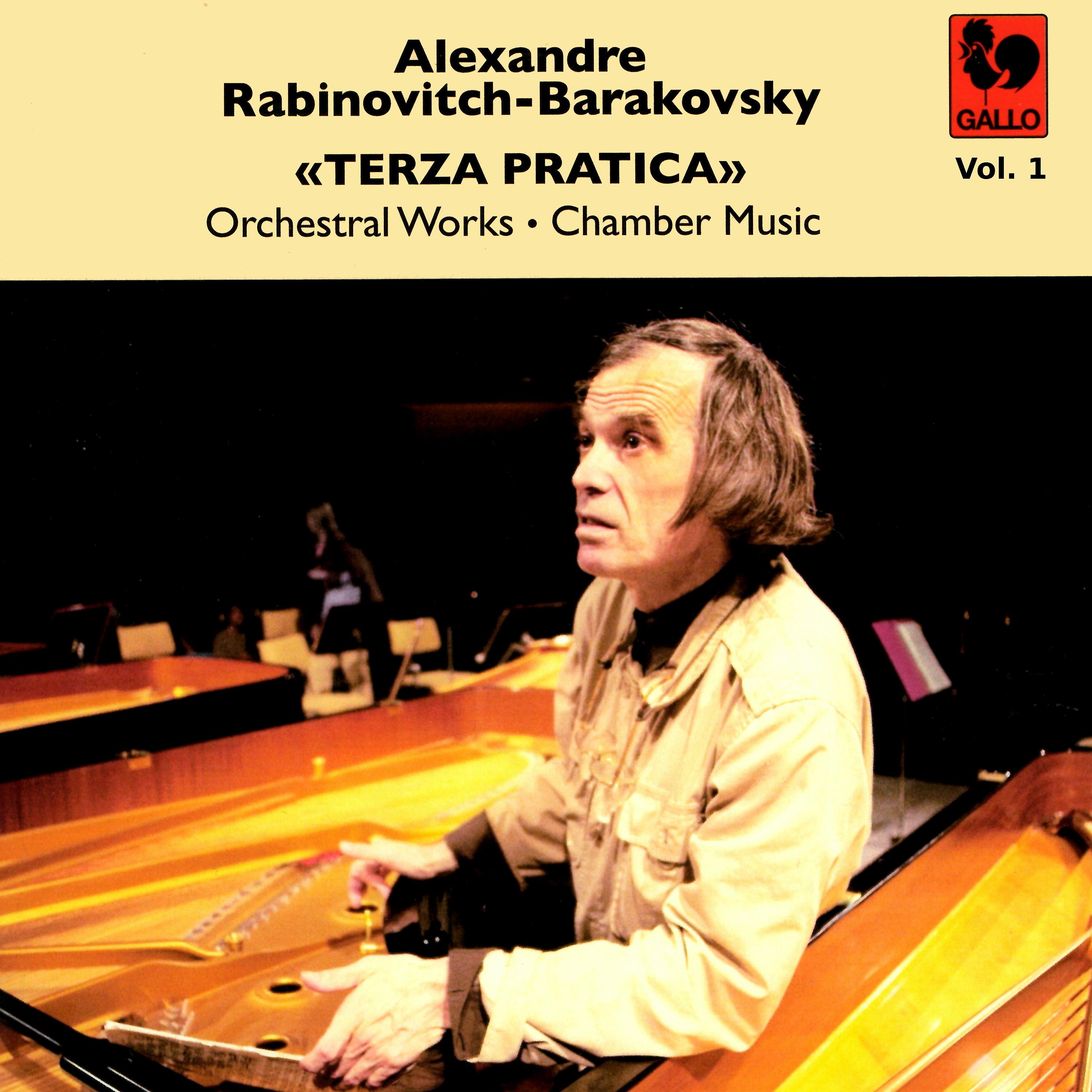 Постер альбома Alexandre Rabinovitch-Barakovsky: «Terza Pratica» Vol. 1