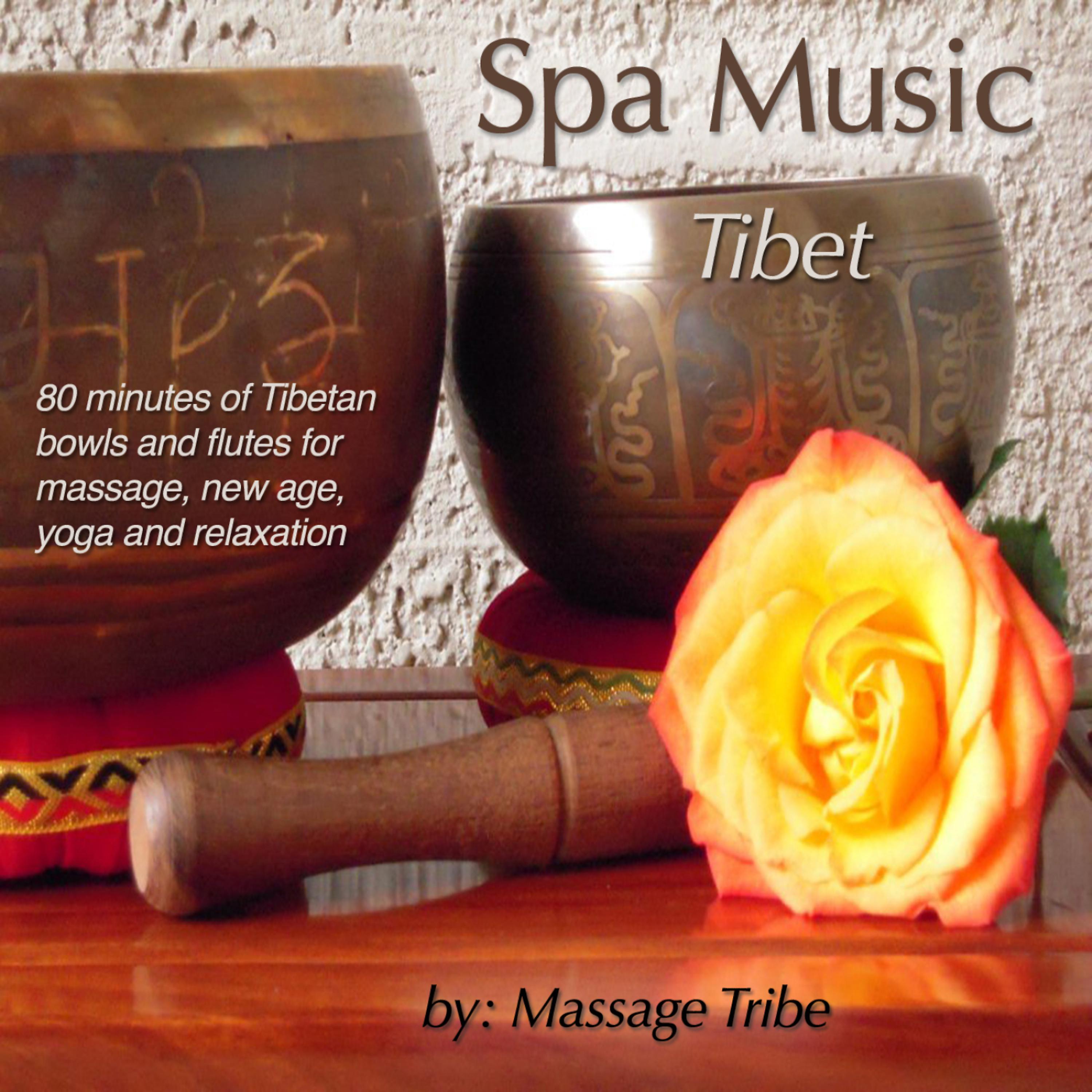 Постер альбома Spa Music: Tibet (80 Minutes of Tibetan Bowls & Flutes for Massage, New Age, Yoga & Relaxation)
