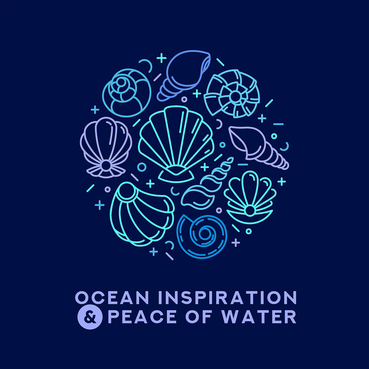 Постер альбома Ocean Inspiration & Peace of Water - Calm Nature Sounds for Deep Blissful Relaxation, Morning Meditation, Sleep, Spa & Yoga