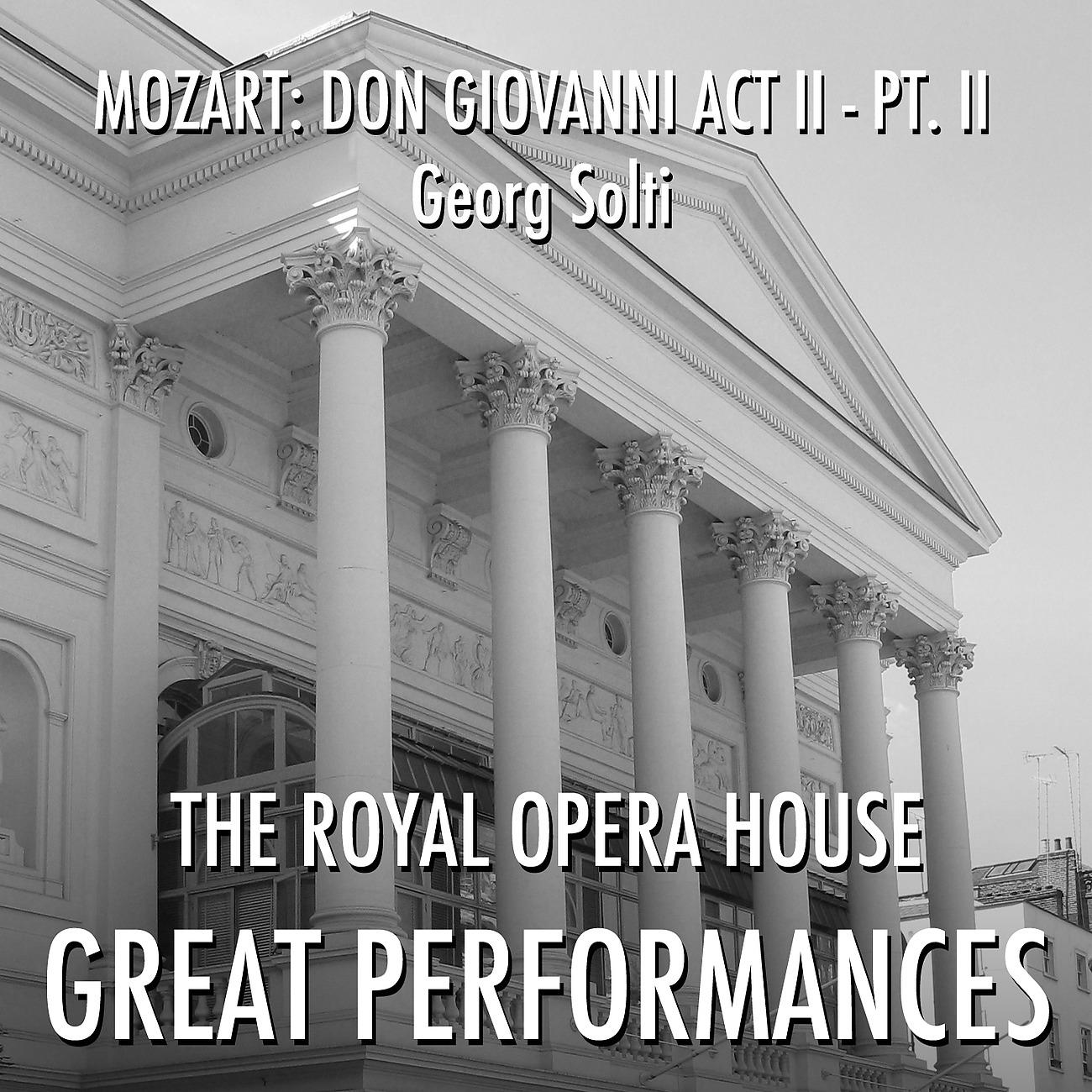 Постер альбома Mozart: Don Giovanni Act II - Pt. II