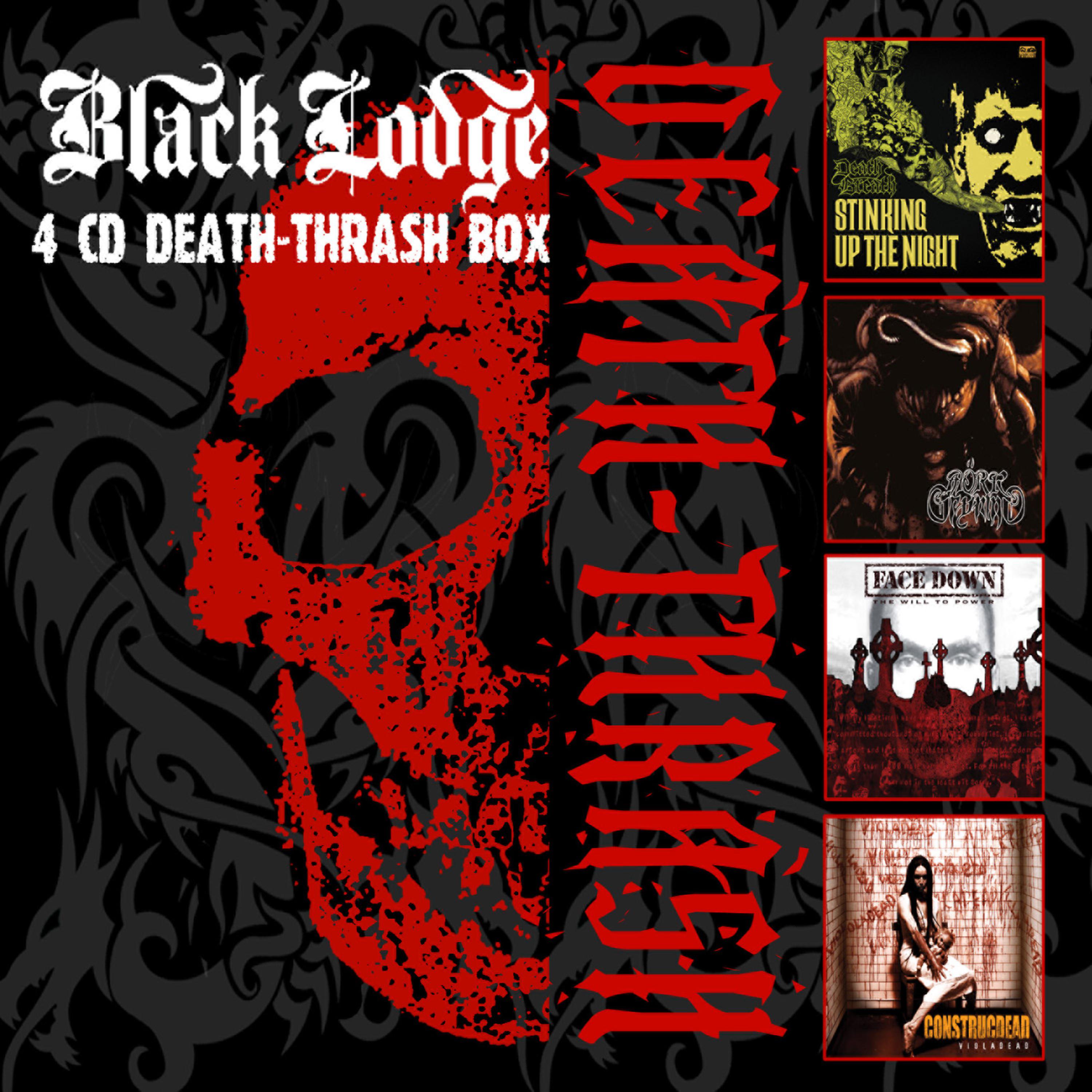 Постер альбома Black Lodge Death/Thrash 4cd Box