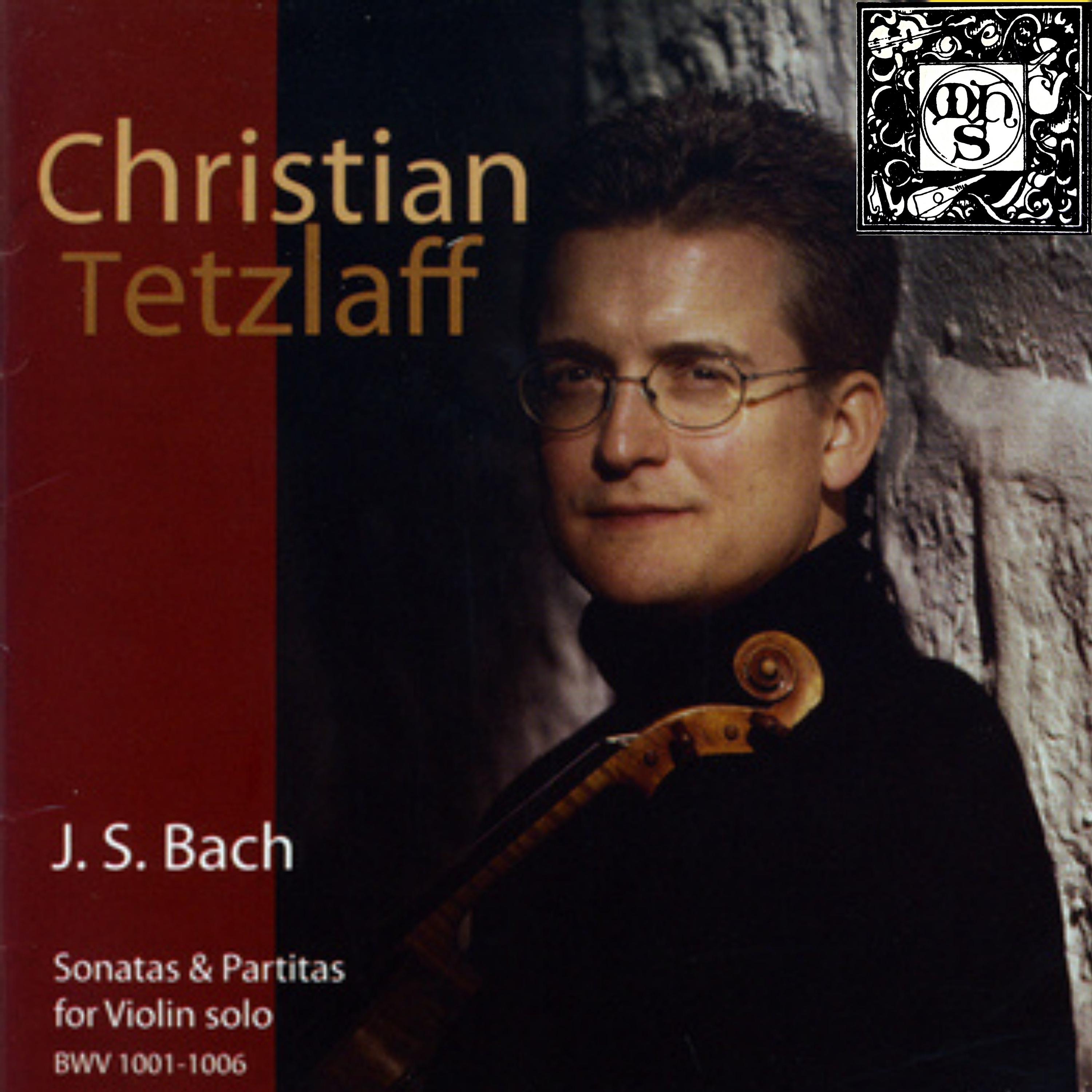 Постер альбома J.S. Bach: Sonatas And Partitas For Violin Solo, BWV 1001-1006