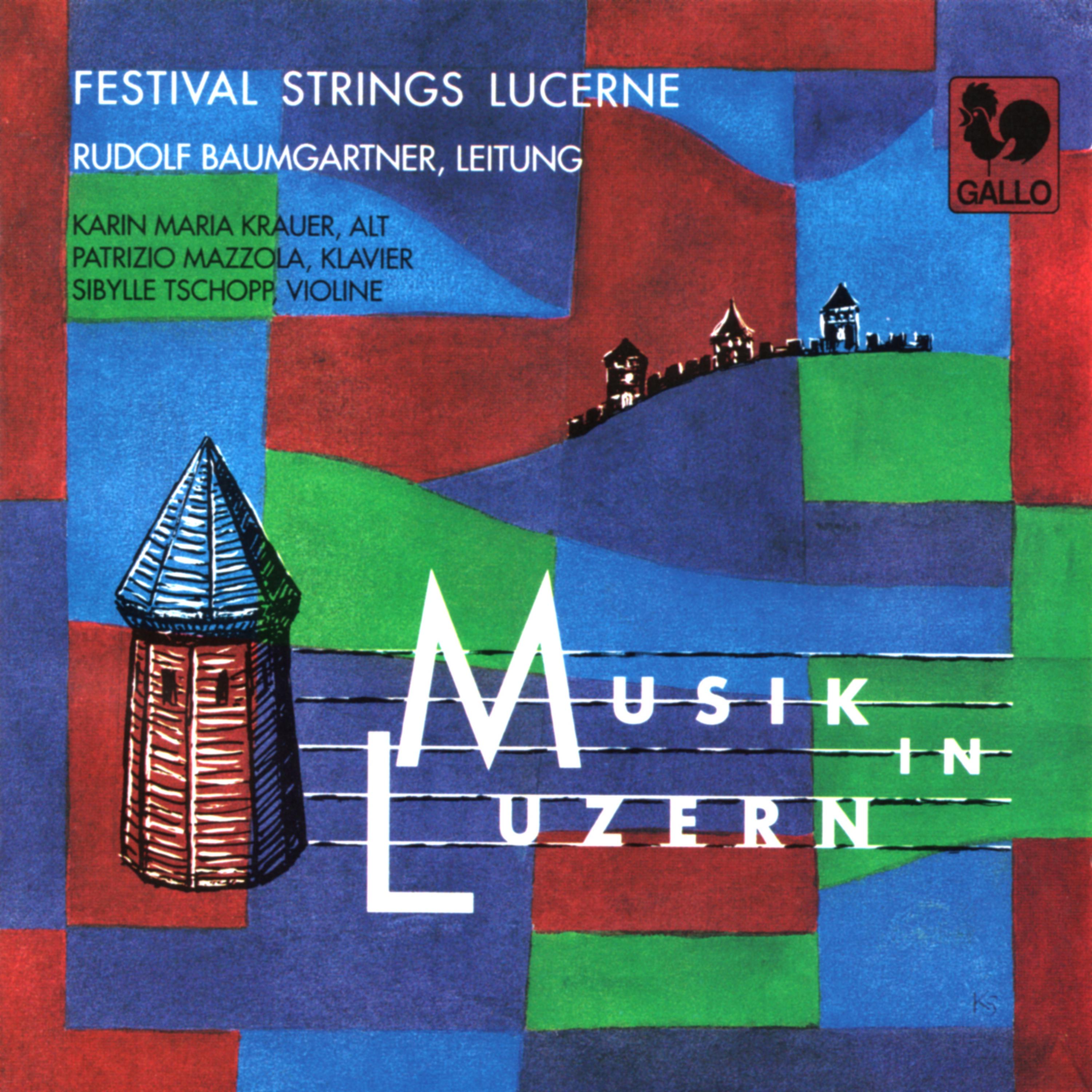 Постер альбома Musik in Luzern: Werke für Streichorchester (Works for String Orchestra)