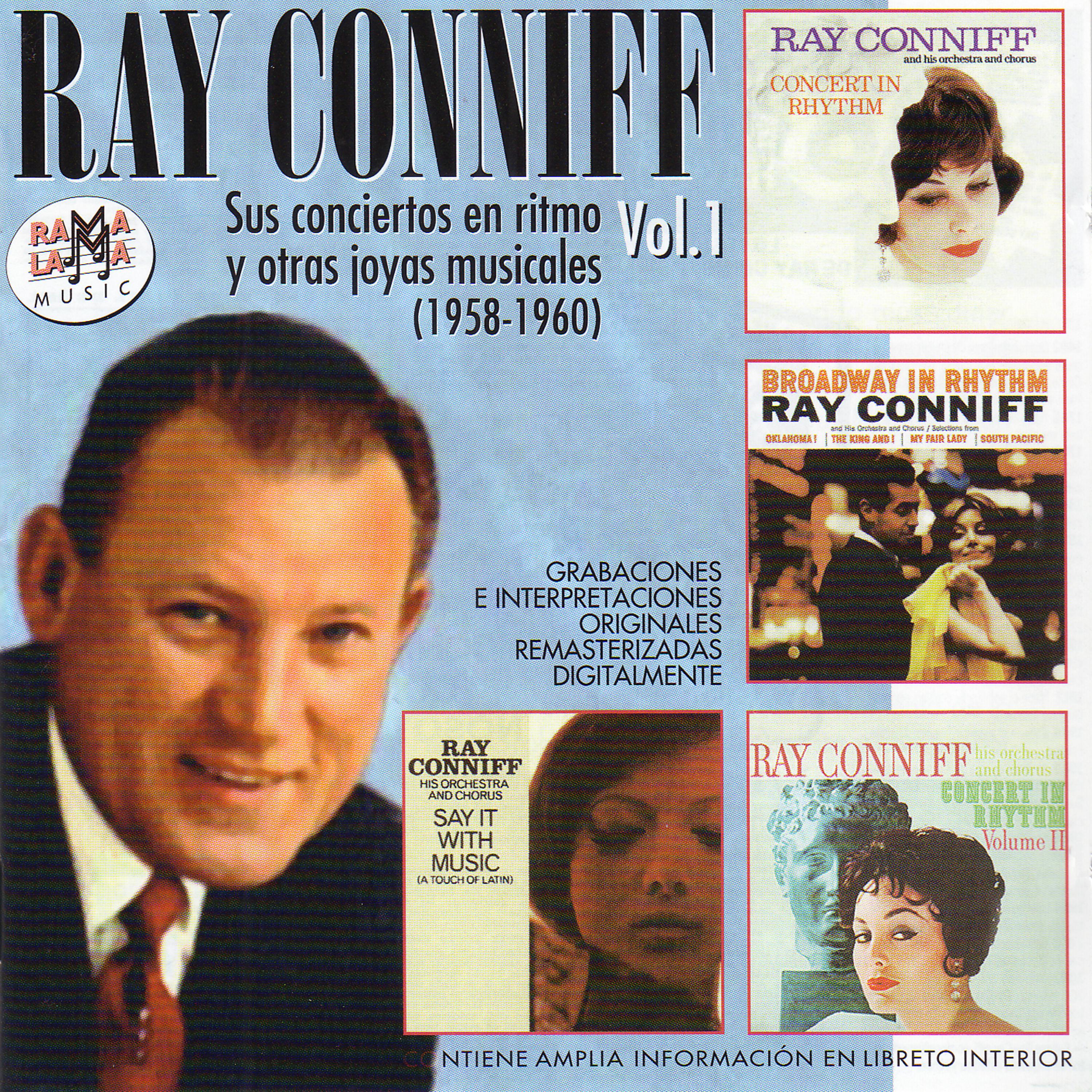 Постер альбома Ray Conniff. Sus Conciertos en Ritmo y Otras Joyas Musicales Vol.1 (1958-1960)