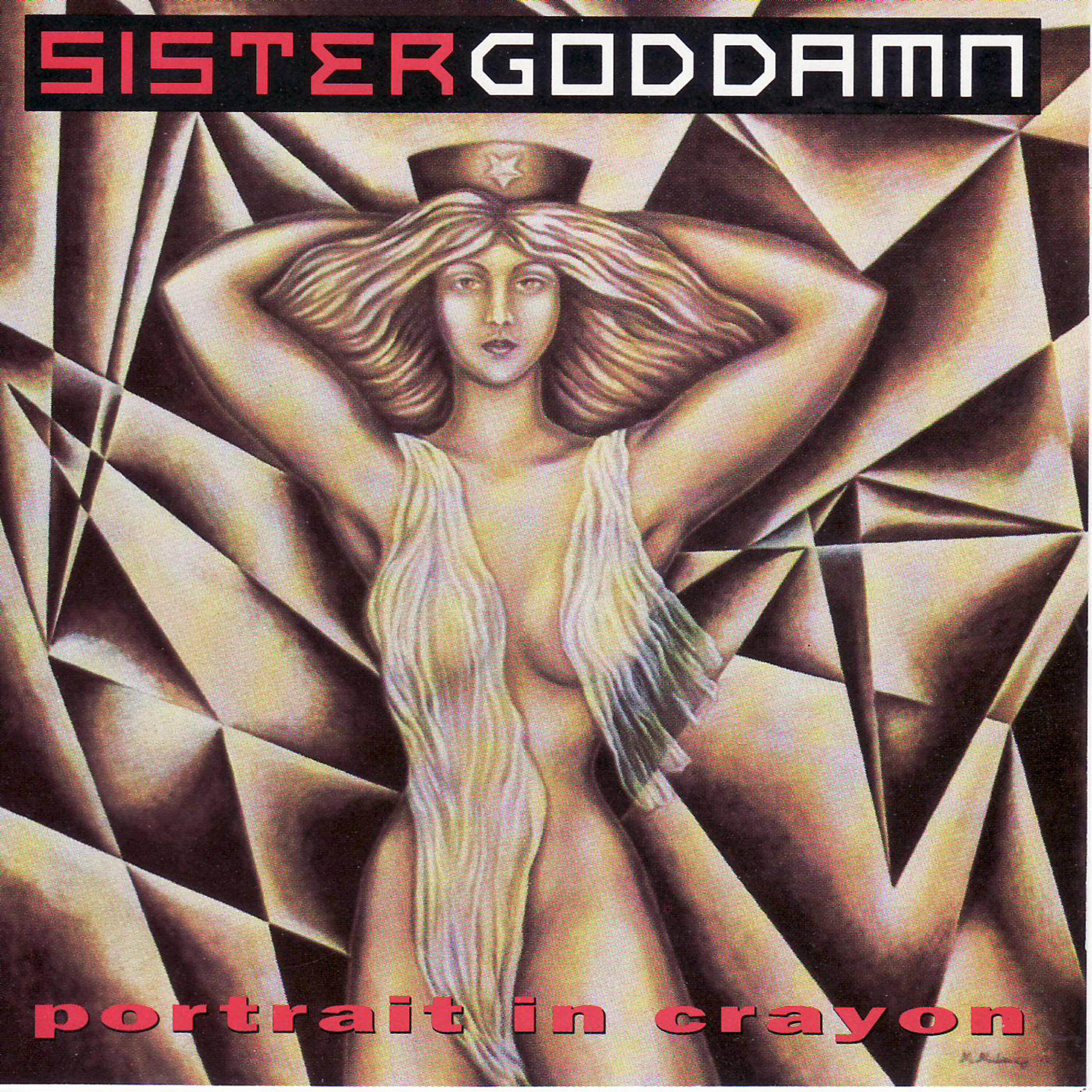Sister Goddamn - Portrait in Crayon