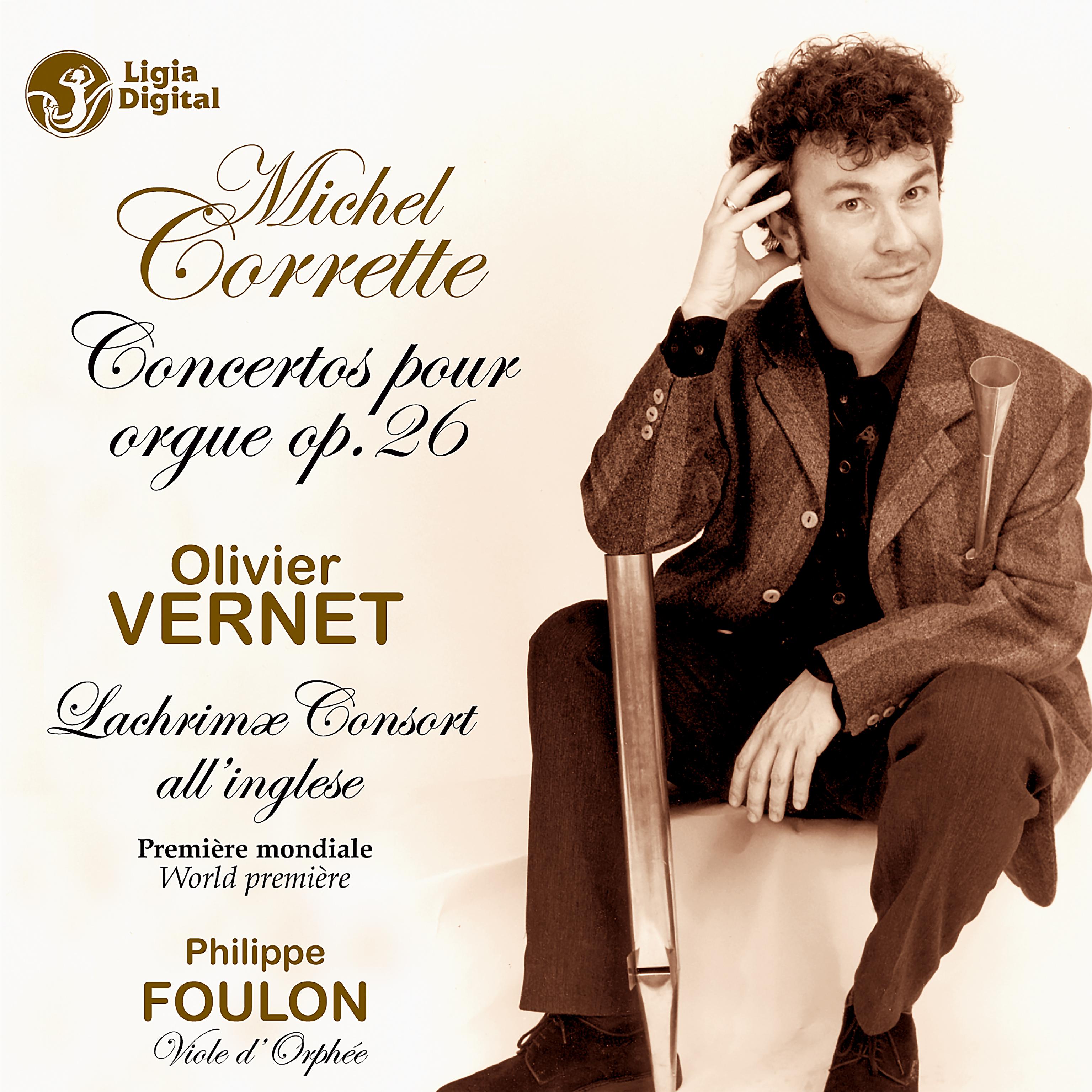 Постер альбома Corrette : Six concertos pour orgue, Op. 26
