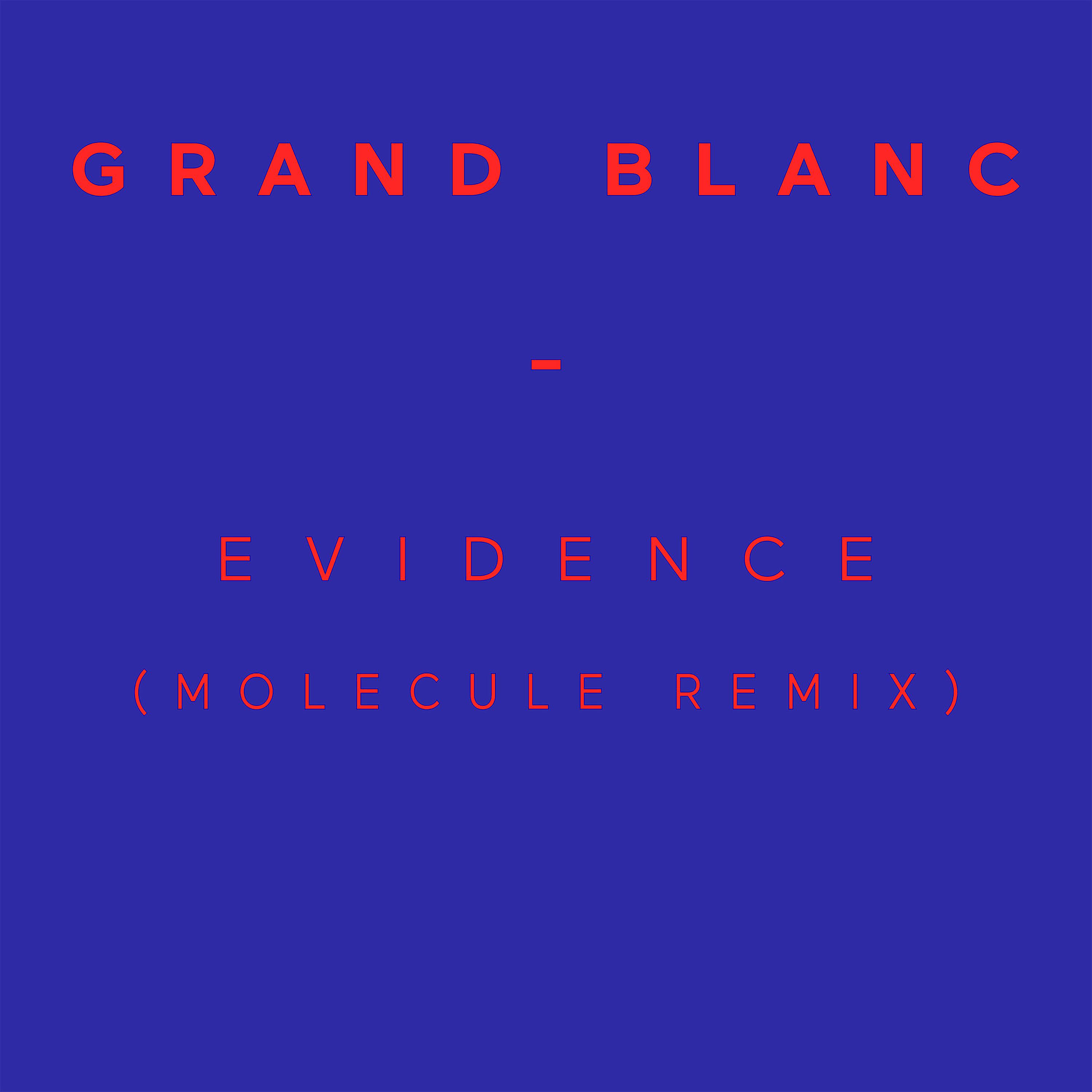 Постер альбома Evidence (Molecule Remix) - Single