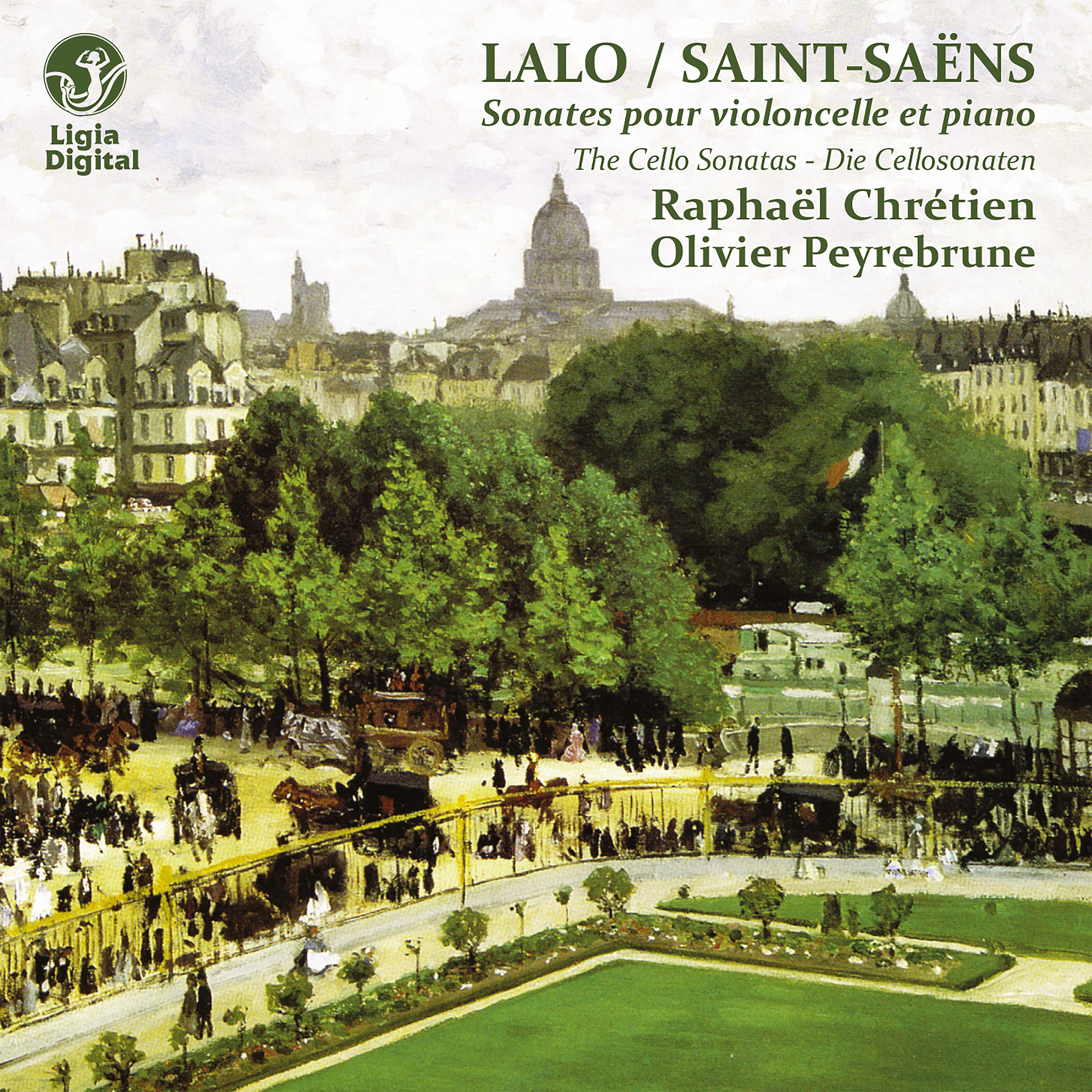 Постер альбома Lalo et Saint-Saëns : Sonates pour violoncelle et piano
