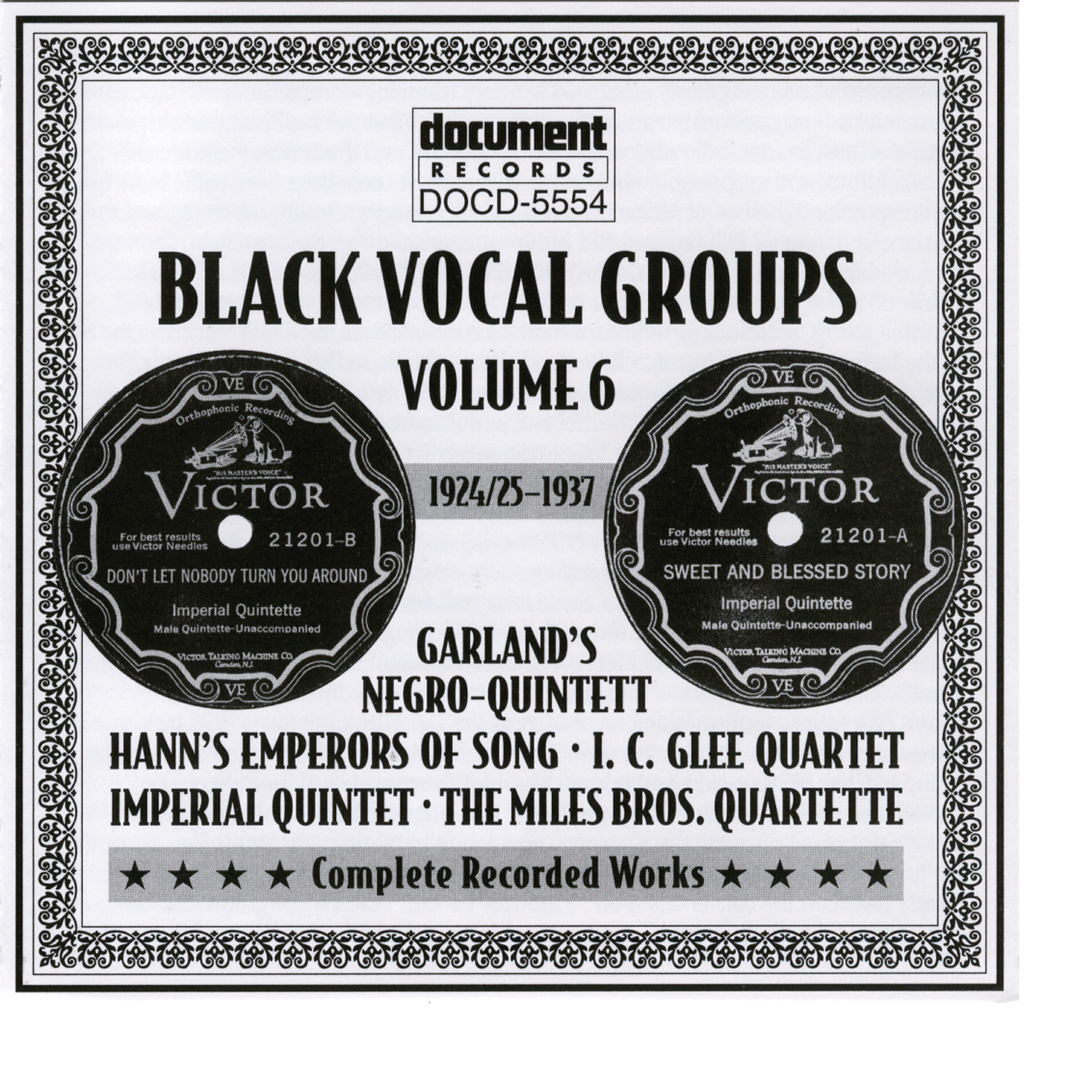 Garland's Negro-Quintett - Swanee River, I Got A Robe