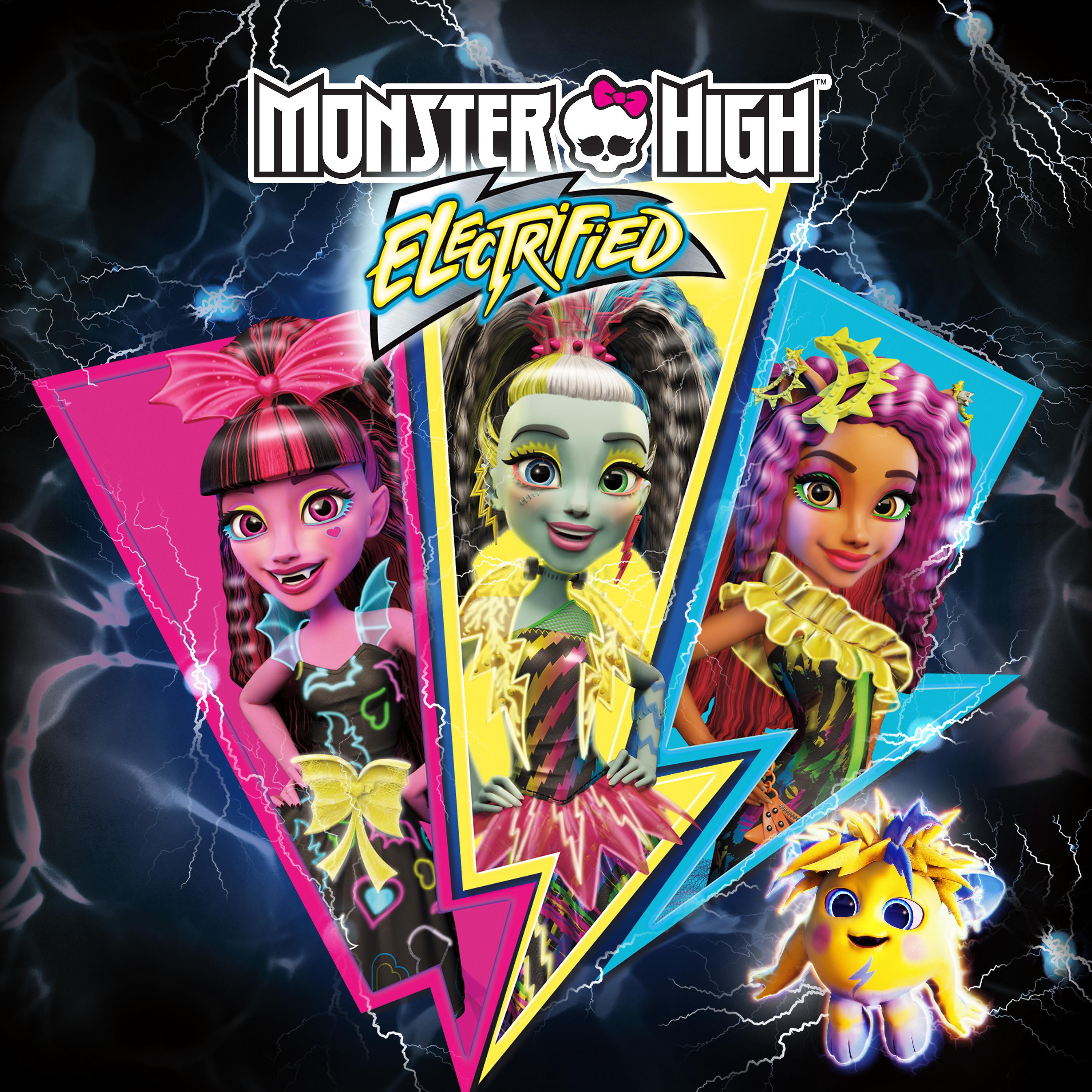 Школа монстров песни. Монстер Хай Electrified. Monster High Electrified. Monster High - Электризованные / Electrified. Monster High Electric Fashion.