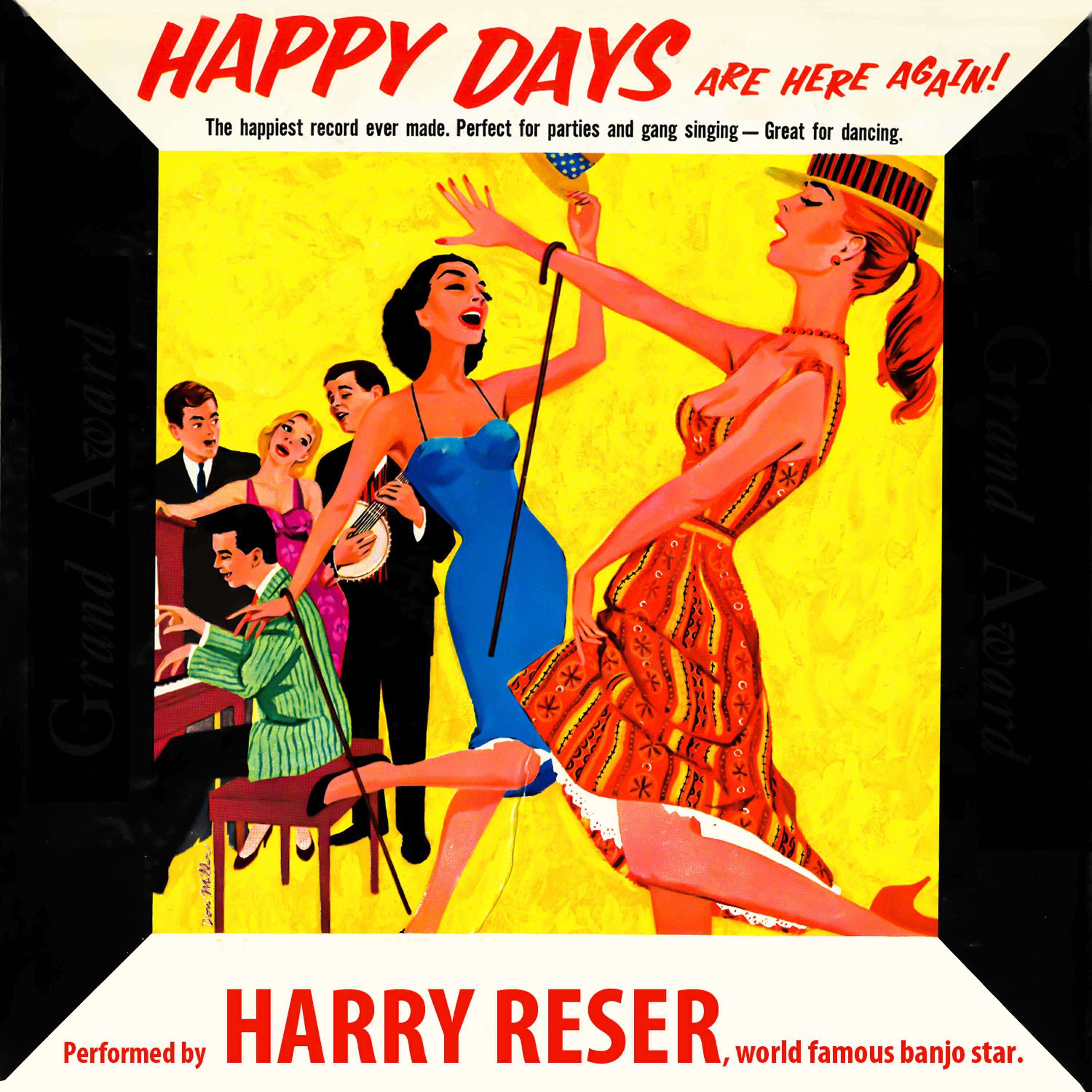 Harry Reser - Stephen Foster Medley - Dixie / My Old Kentucky Home / Old Folks At Home