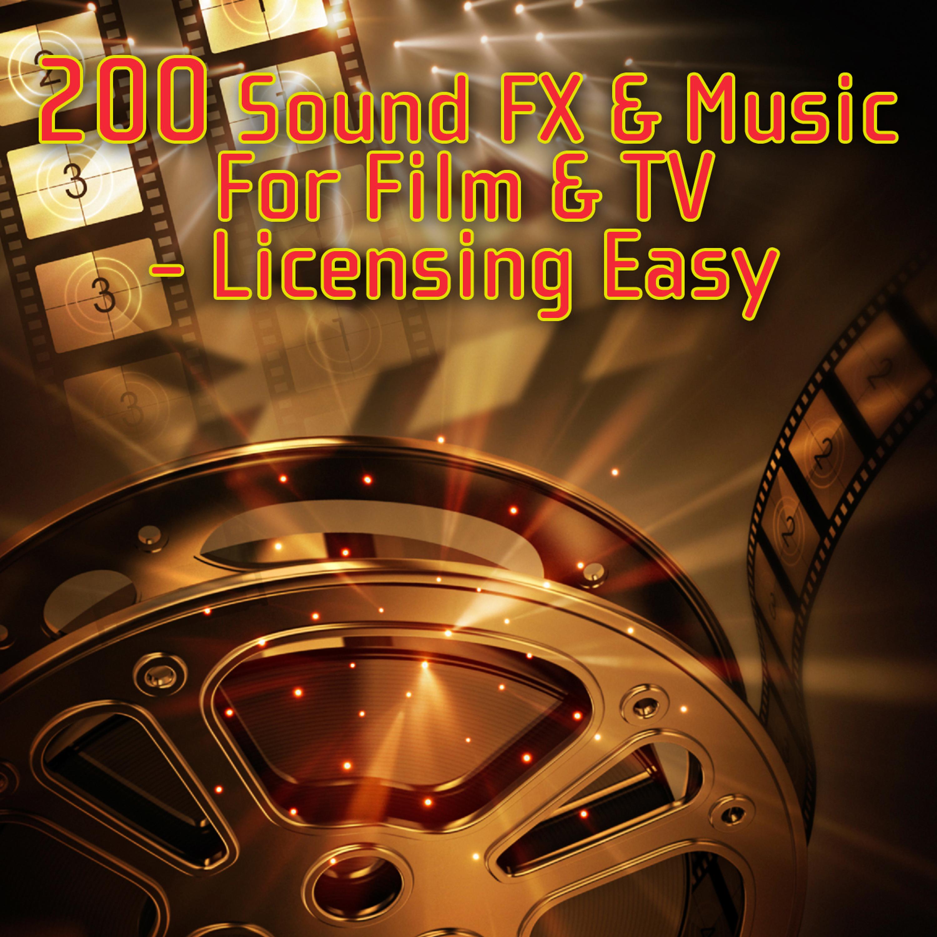 Постер альбома 200 Sound FX & Music For Film & TV - Licensing Easy