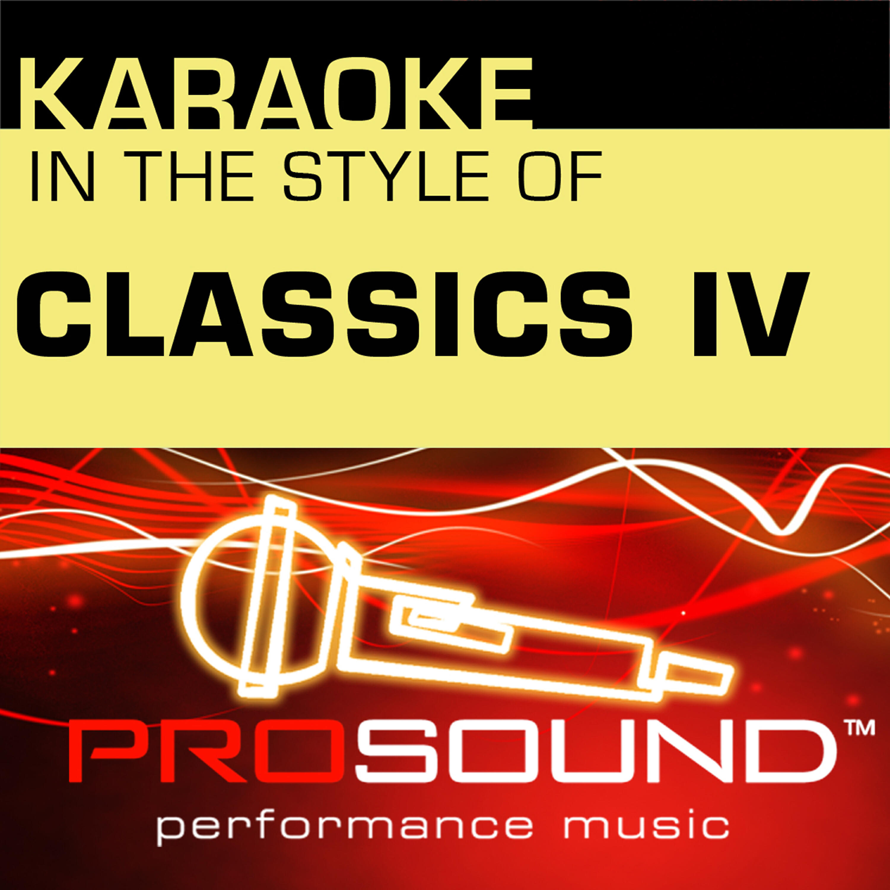 ProSound Karaoke Band - Stormy (Karaoke With Background Vocals)[In the style of Classics IV]