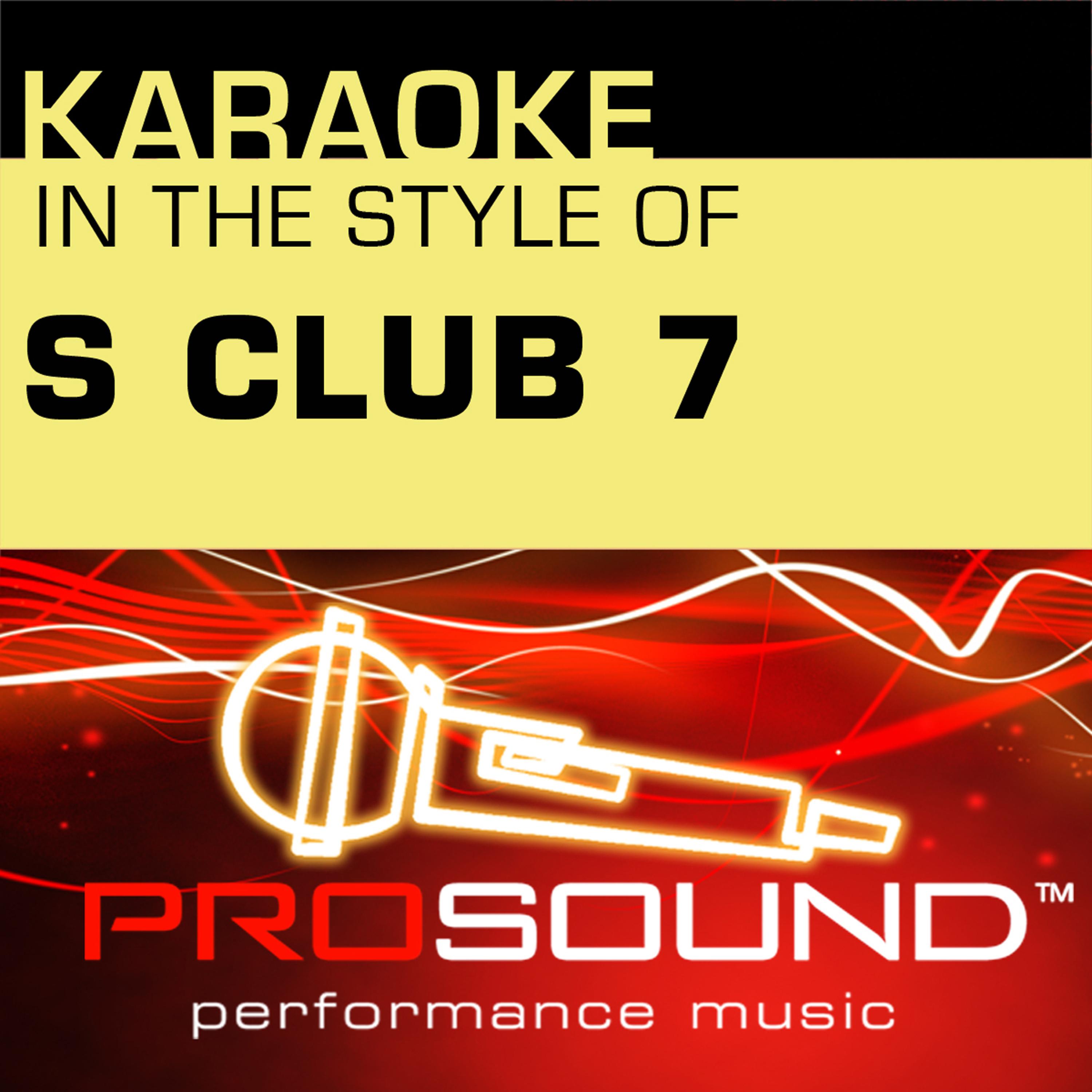 ProSound Karaoke Band - Natural (Karaoke With Background Vocals)[In the style of S Club 7]