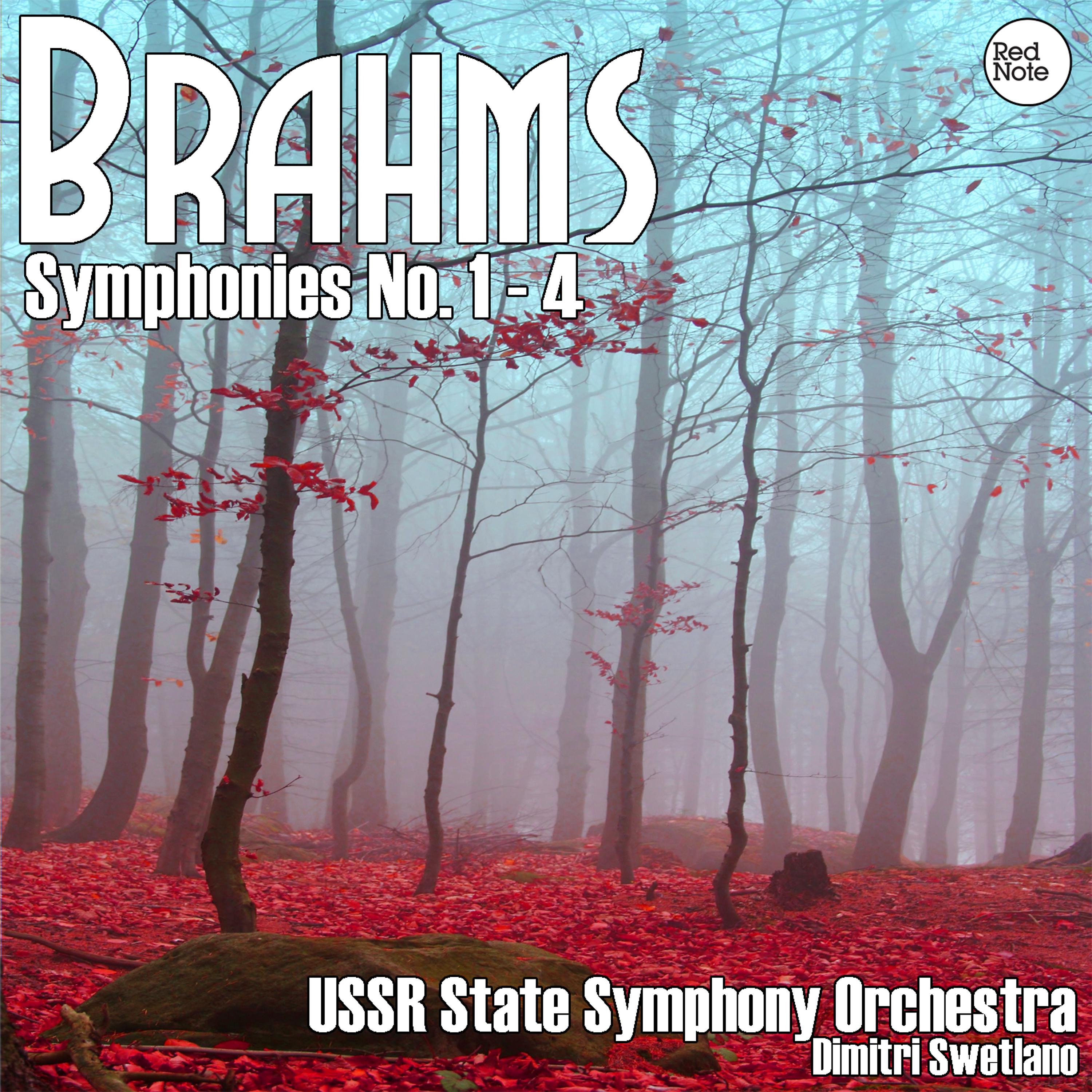 Постер альбома Brahms: Symphonies No. 1 - 4