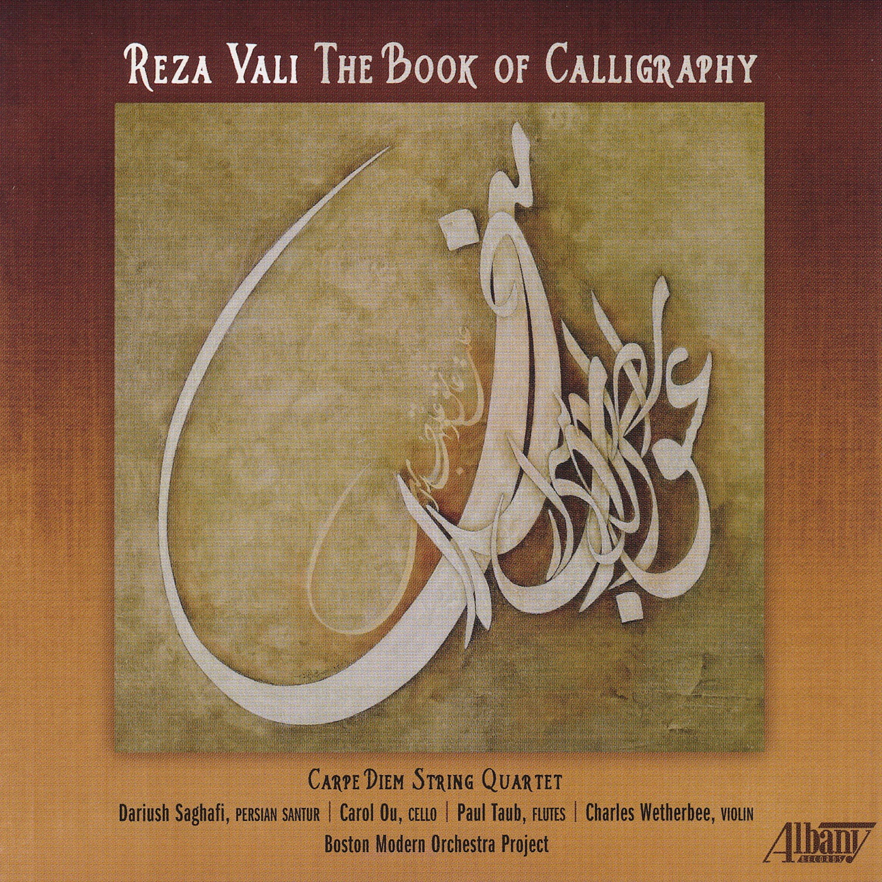 Постер альбома Reza Vali: The Book of Calligraphy