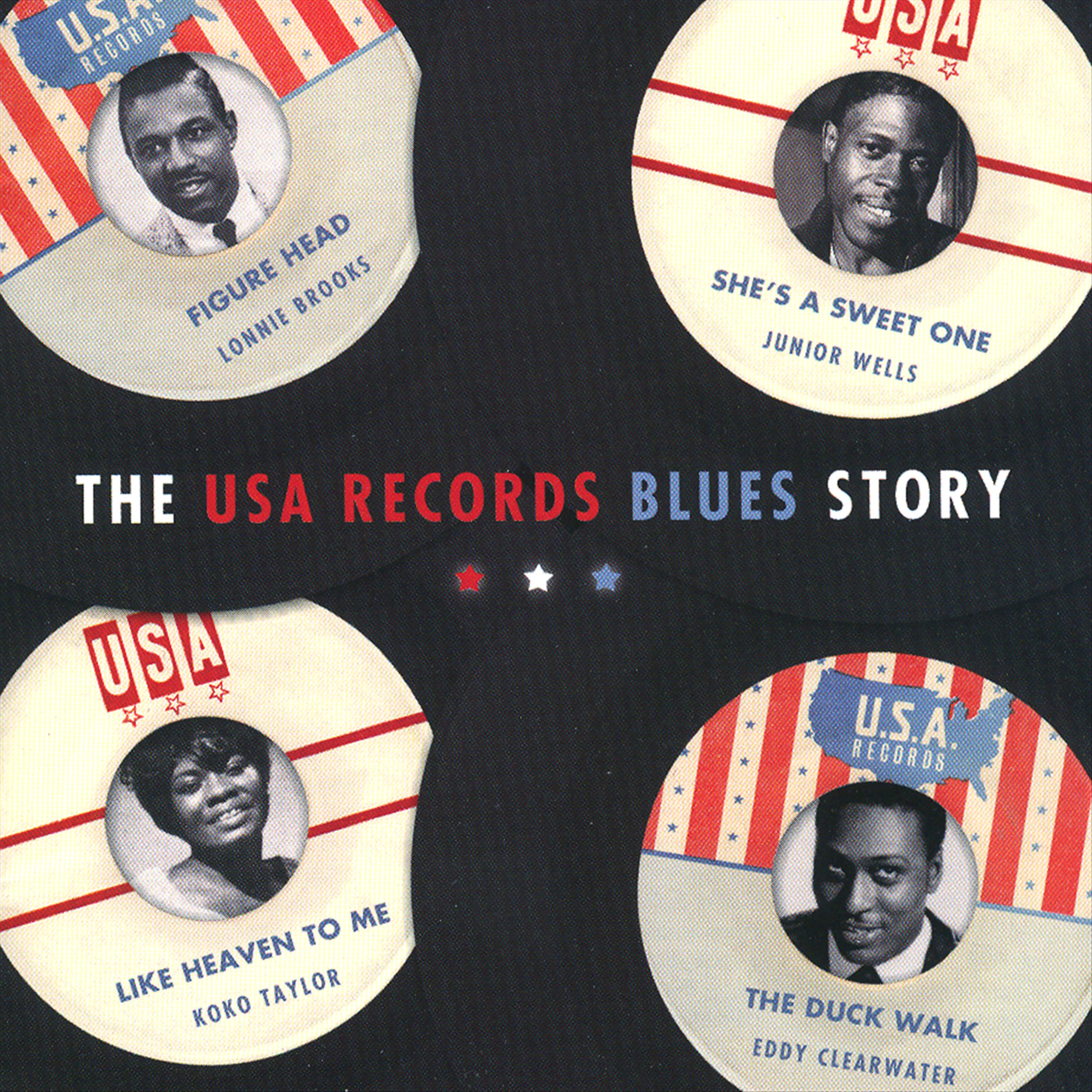 Постер альбома The USA Records Blues Story
