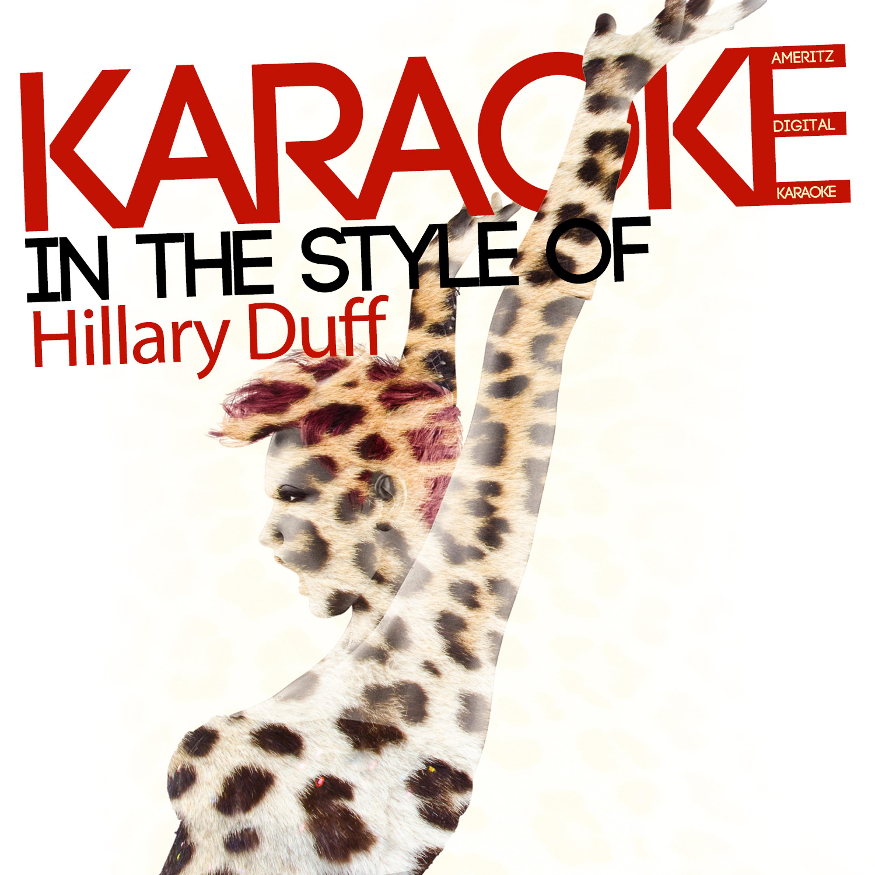 Постер альбома Karaoke (In the Style of Hilary Duff)