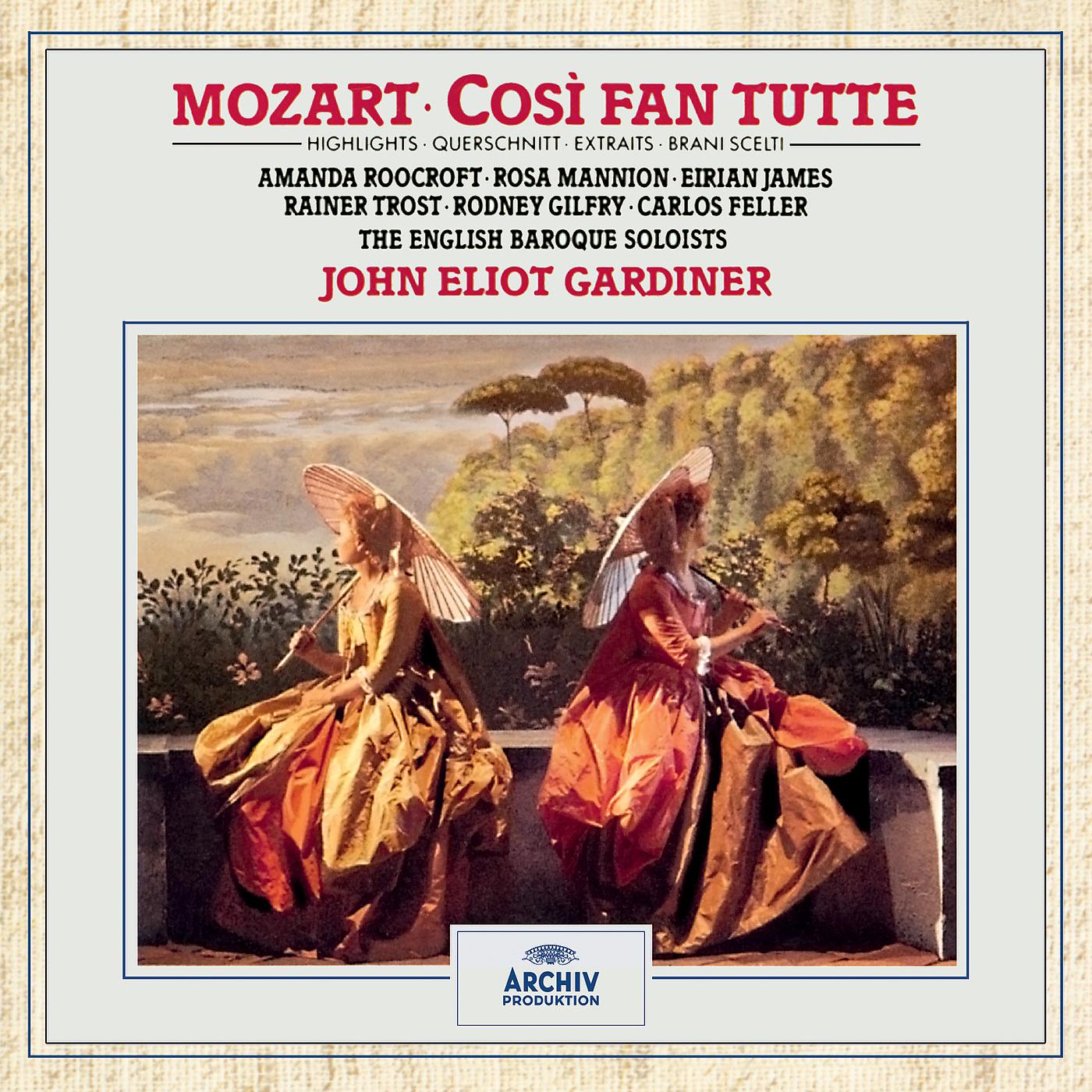 Постер альбома Mozart, W.A.:Cosi fan tutte K.588 - Highlights