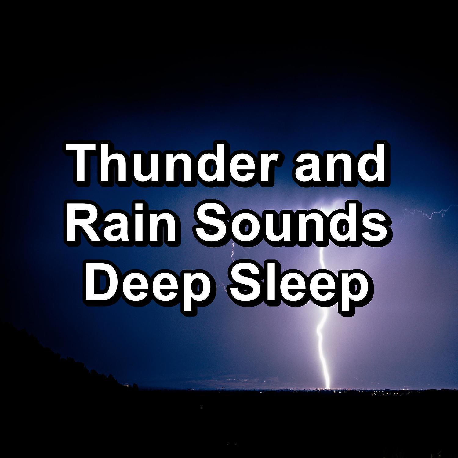 Постер альбома Thunder and Rain Sounds Deep Sleep