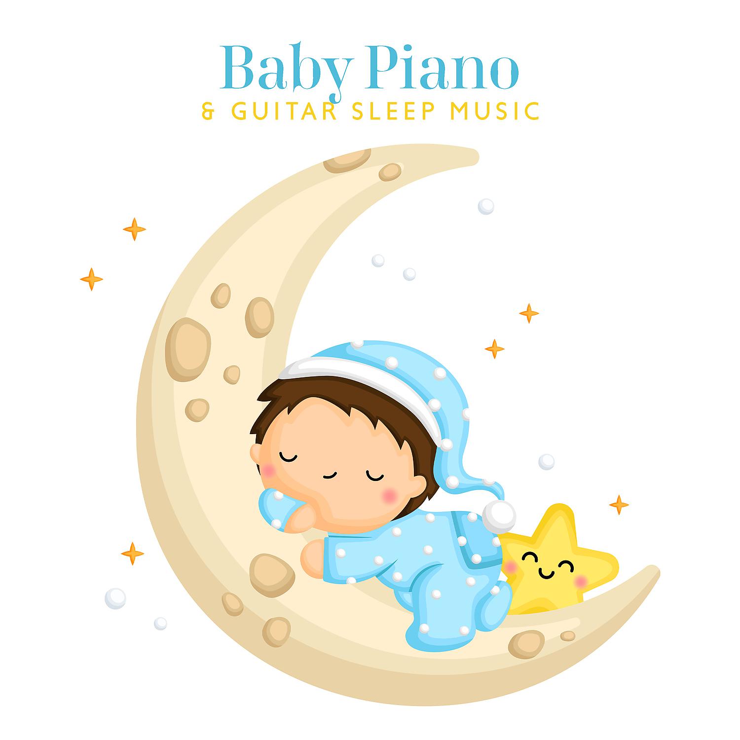 Постер альбома Baby Piano & Guitar Sleep Music: Soothing Instrumental Lullaby Session 2021