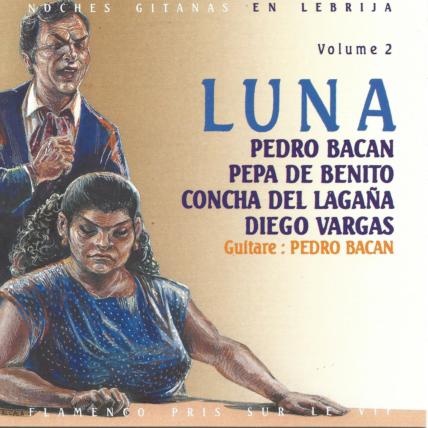 Постер альбома Luna : Noches Gitanas en Lebrija, Vol. 2