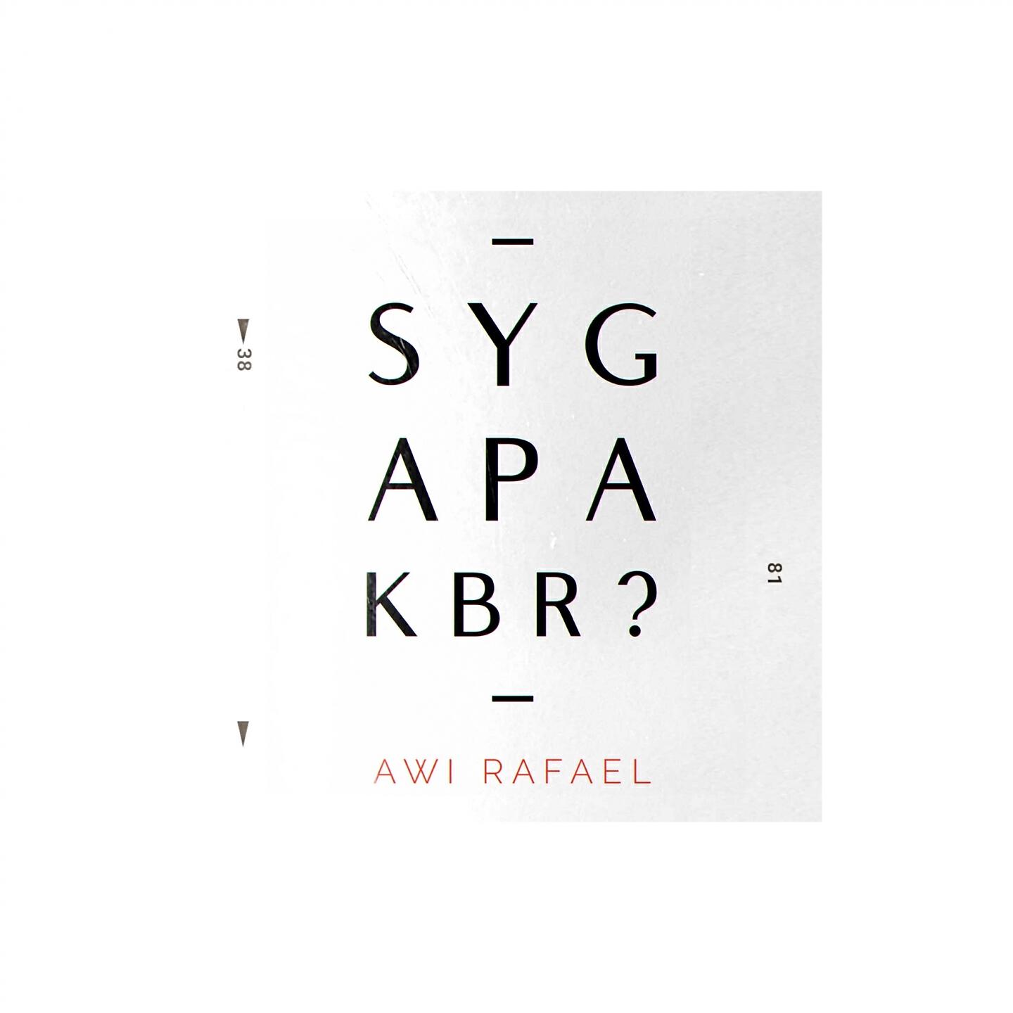 Awi Rafael - SYG APA KBR