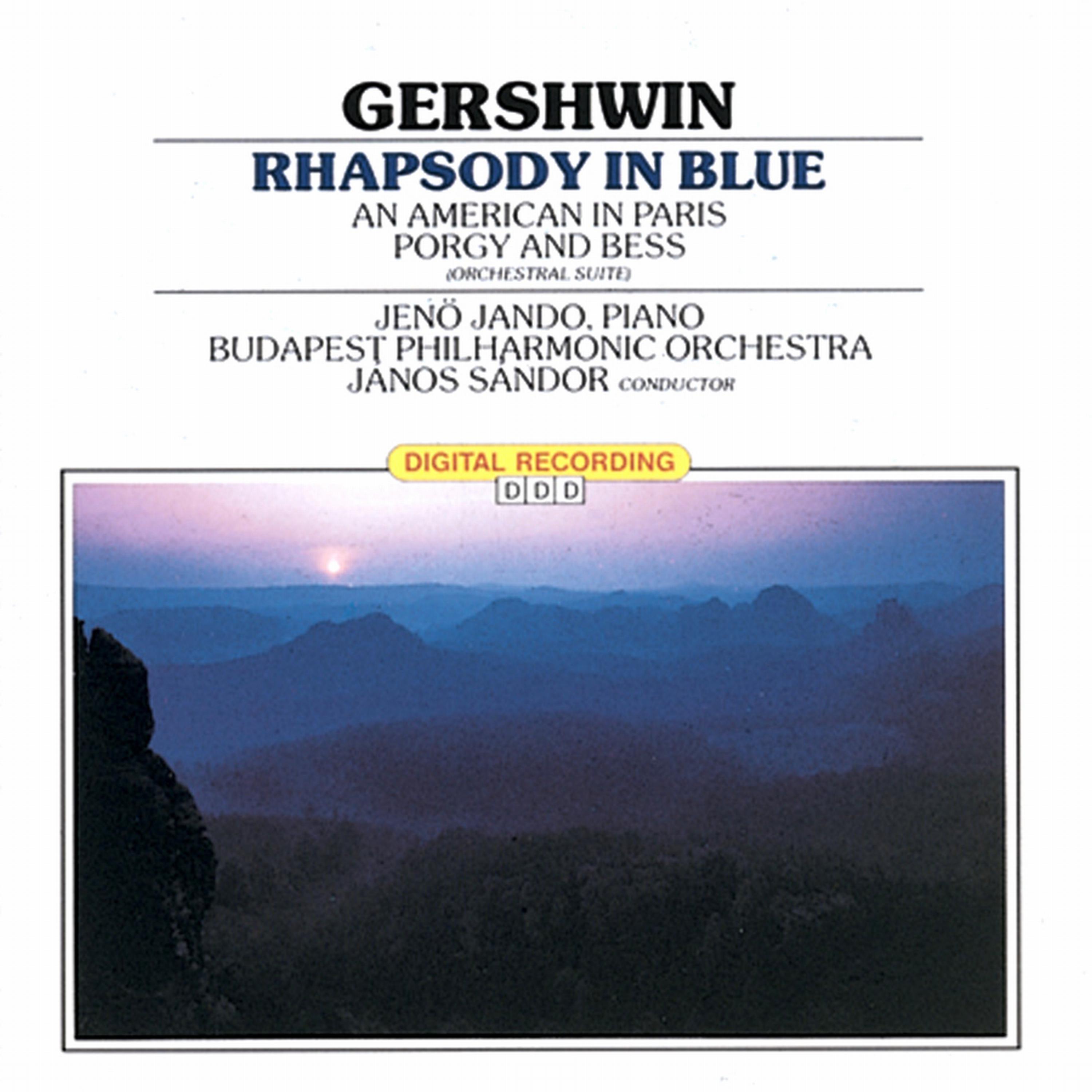 Постер альбома George Gershwin: Rhapsody In Blue