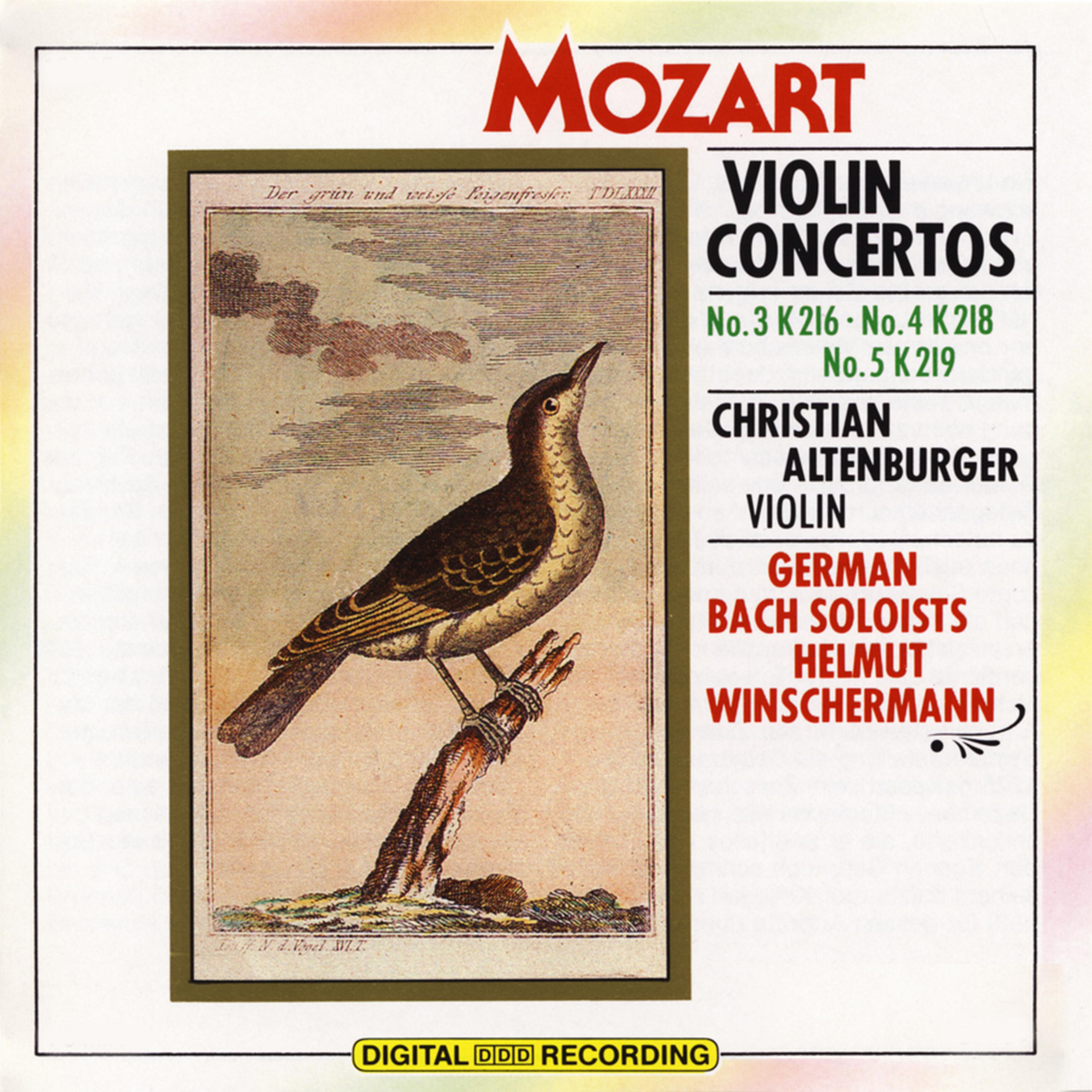 Постер альбома Mozart - Violin Concertos
