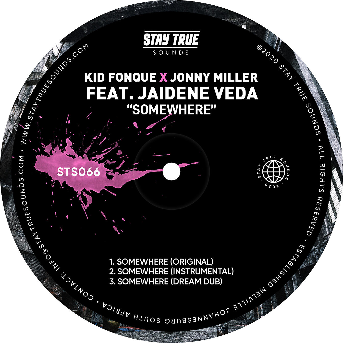 Kid Fonque - Somewhere (feat. Jaidene Veda) [Dream Dub]