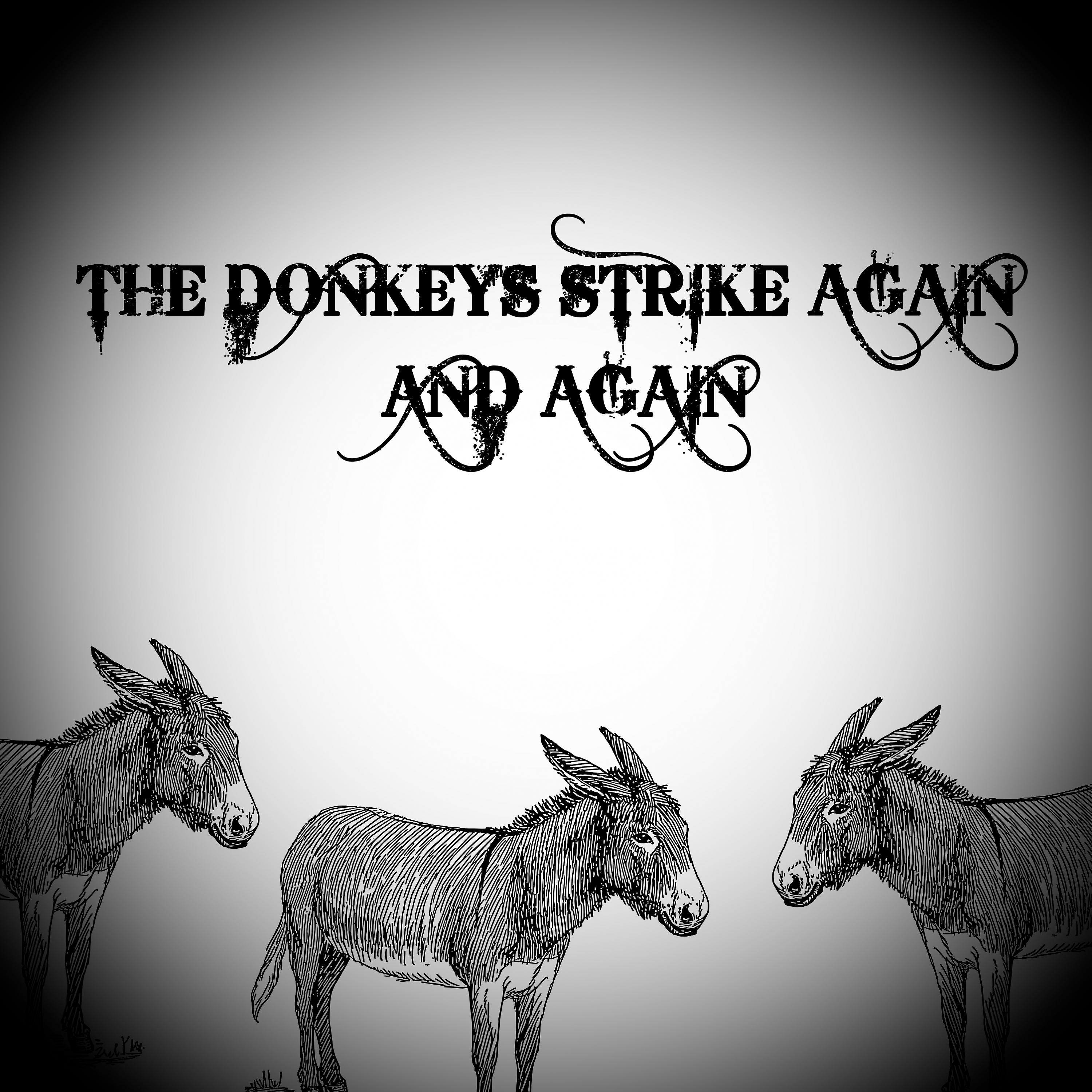 Постер альбома The Donkeys Strike Again and Again
