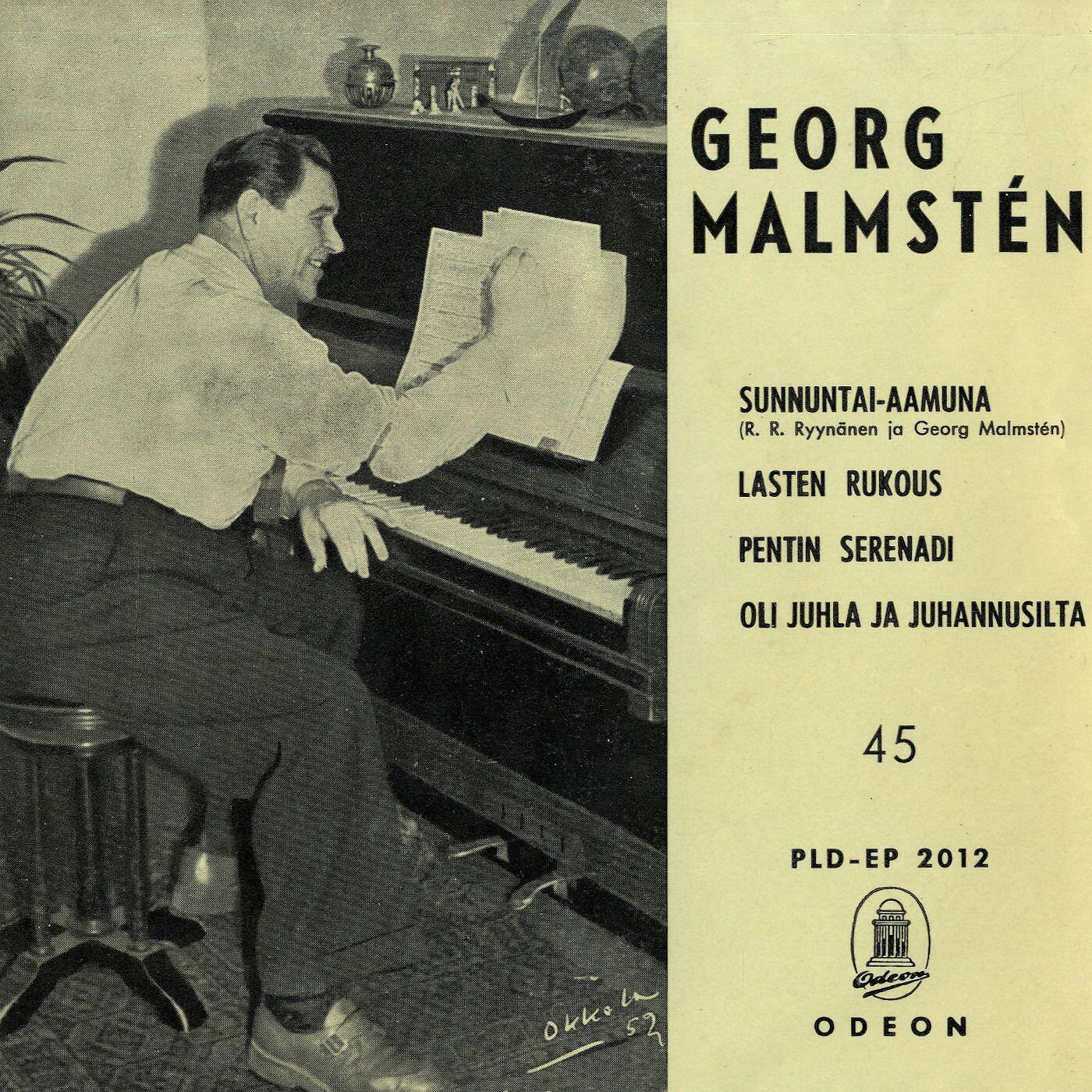 Georg Malmstén - Oli juhla ja juhannusilta