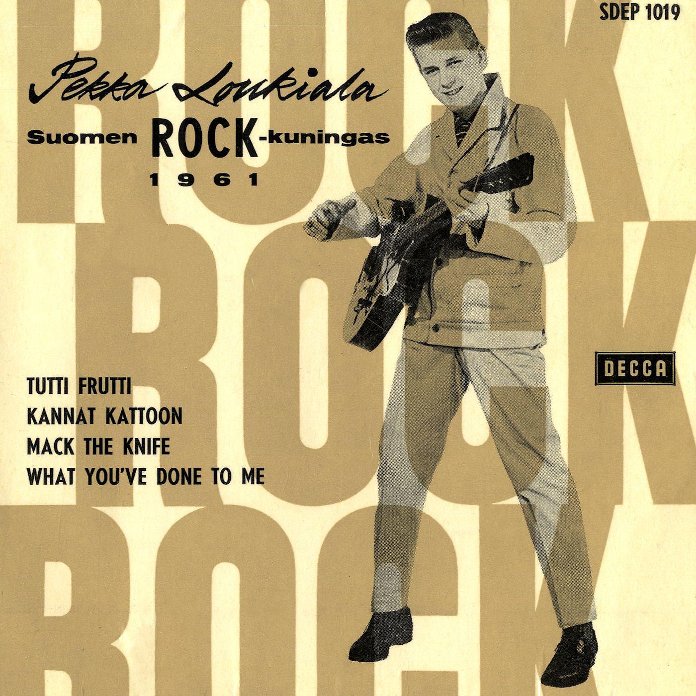 Постер альбома Suomen Rock-kuningas 1961