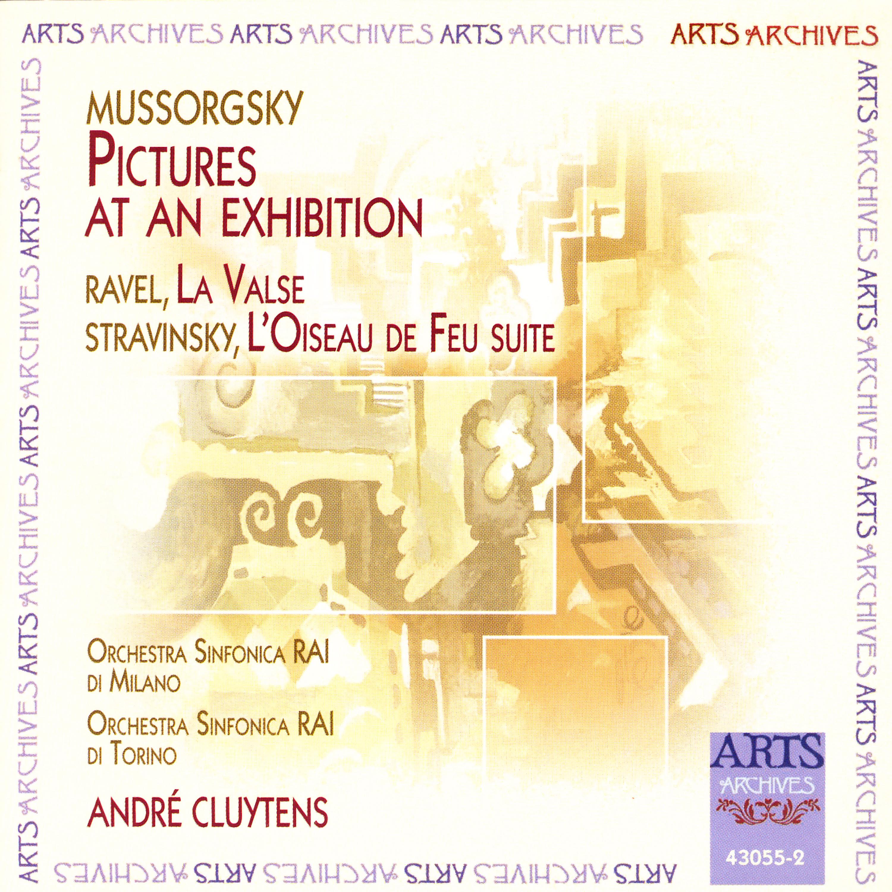 Постер альбома Mussorgsky: Pictures At An Exhibition / Ravel: La Valse / Stravinsky: L'Oiseau De Feu Suite