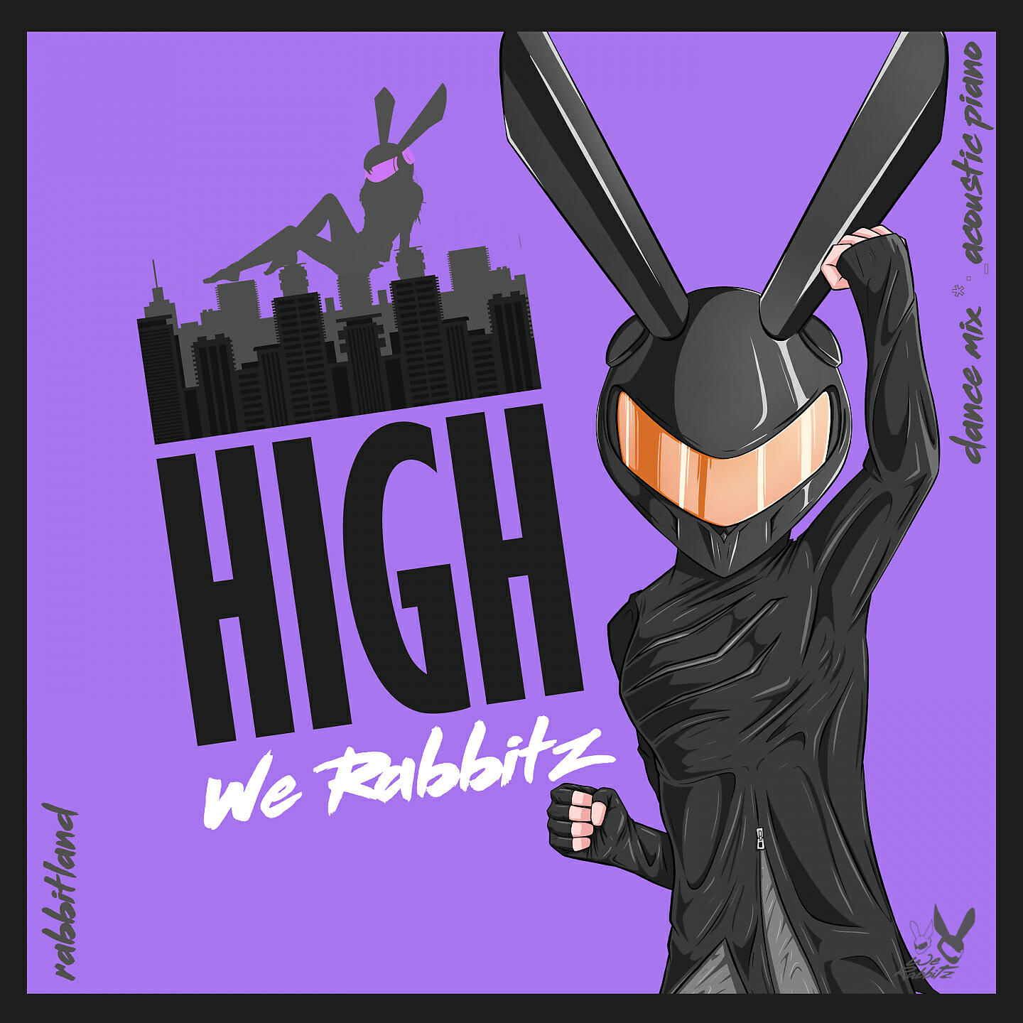 We Rabbitz - High (Acoustic Piano) (Soft Acoustic Cover)