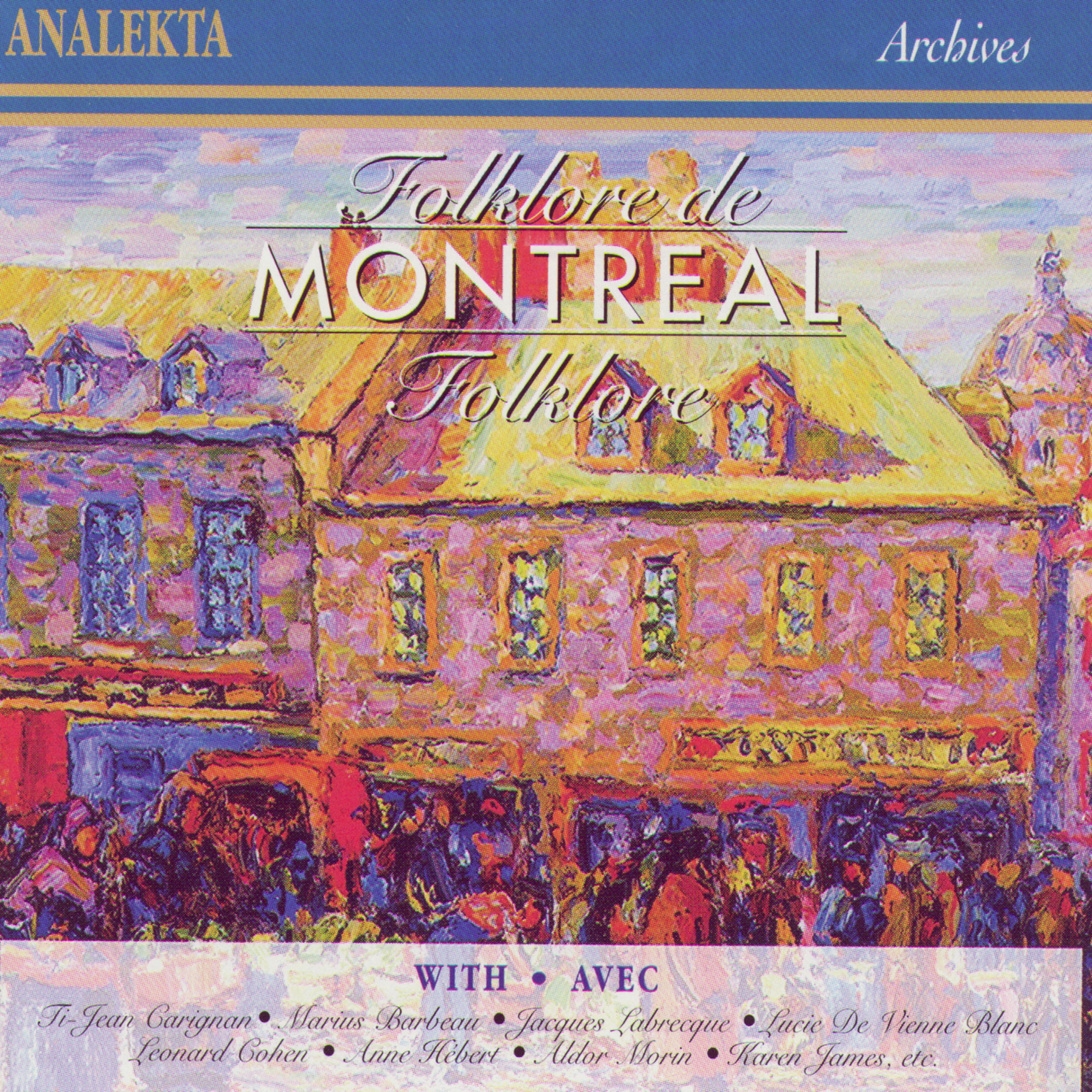 Постер альбома Folklore de Montréal