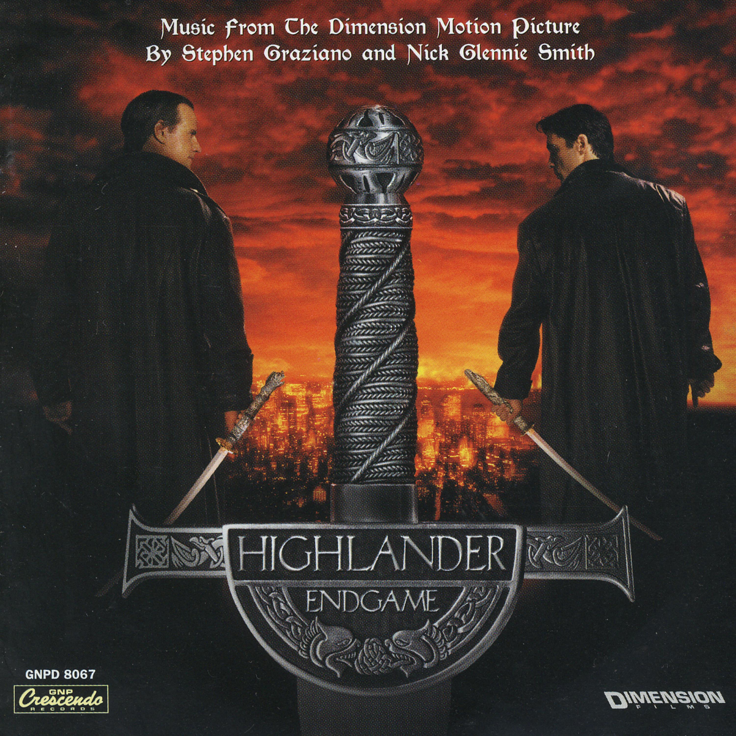 Постер альбома Highlander: Endgame - Music from the Dimension Motion Picture