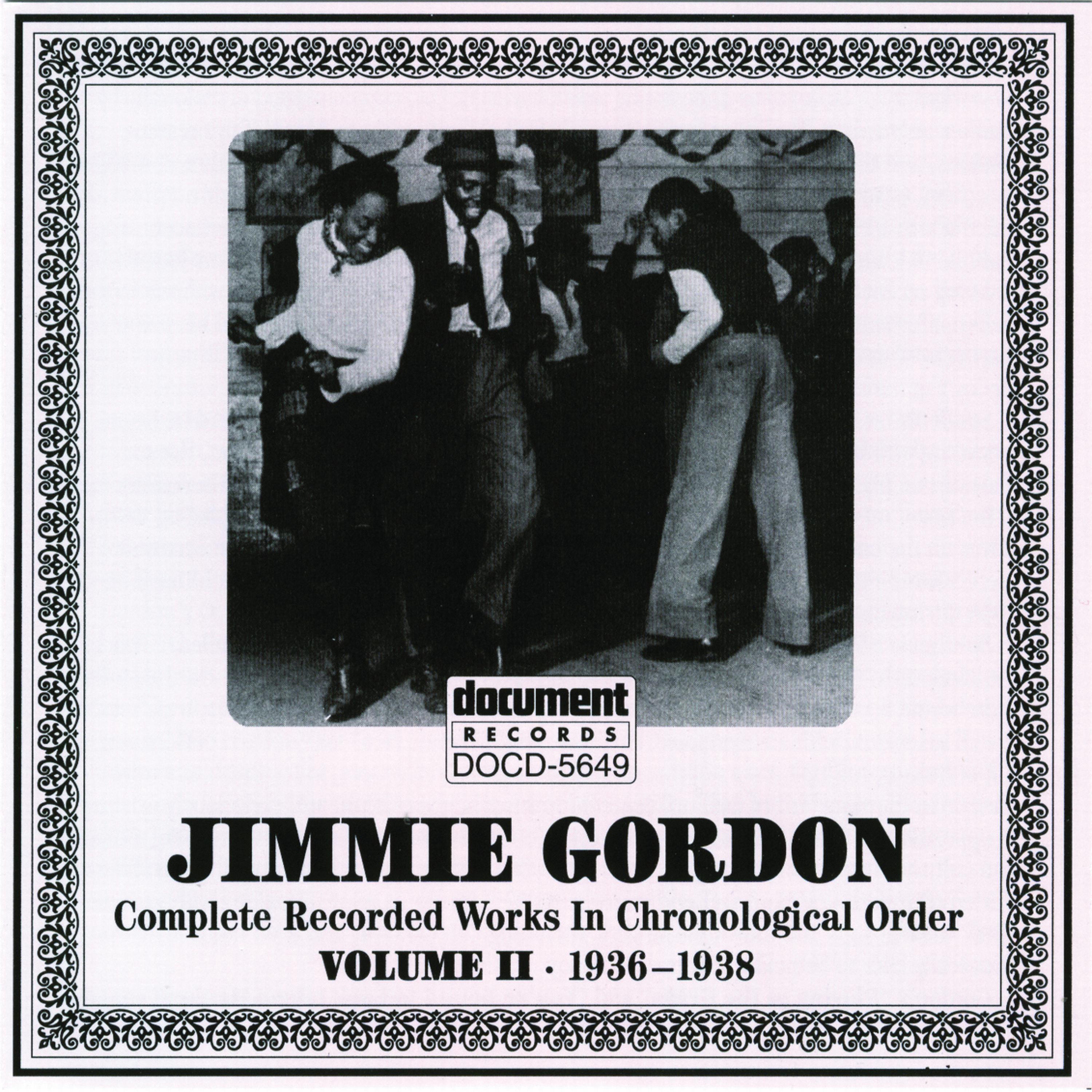 Постер альбома Jimmie Gordon Vol. 2 (1936-1938)