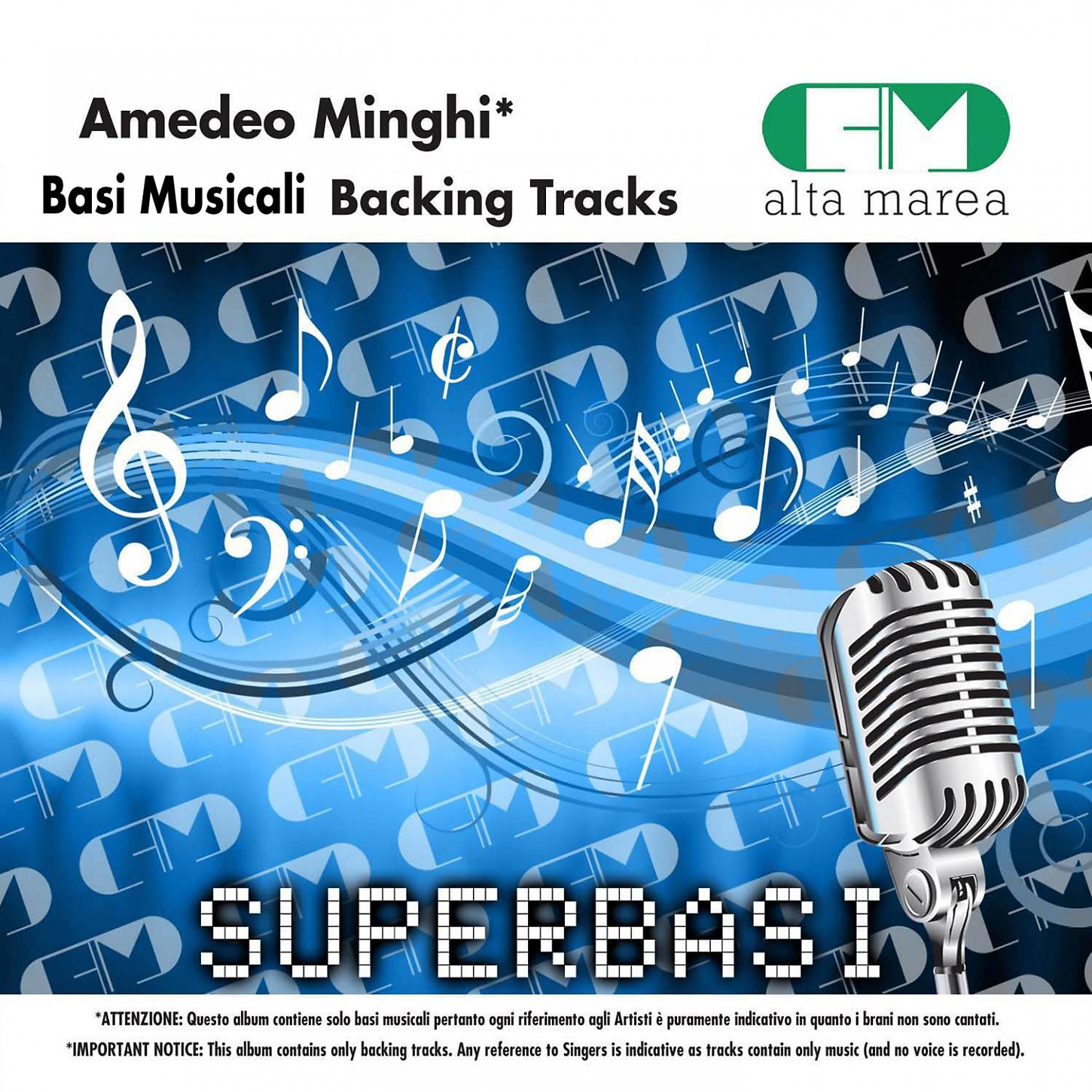 Постер альбома Basi Musicali: Amedeo Minghi (Backing Tracks)