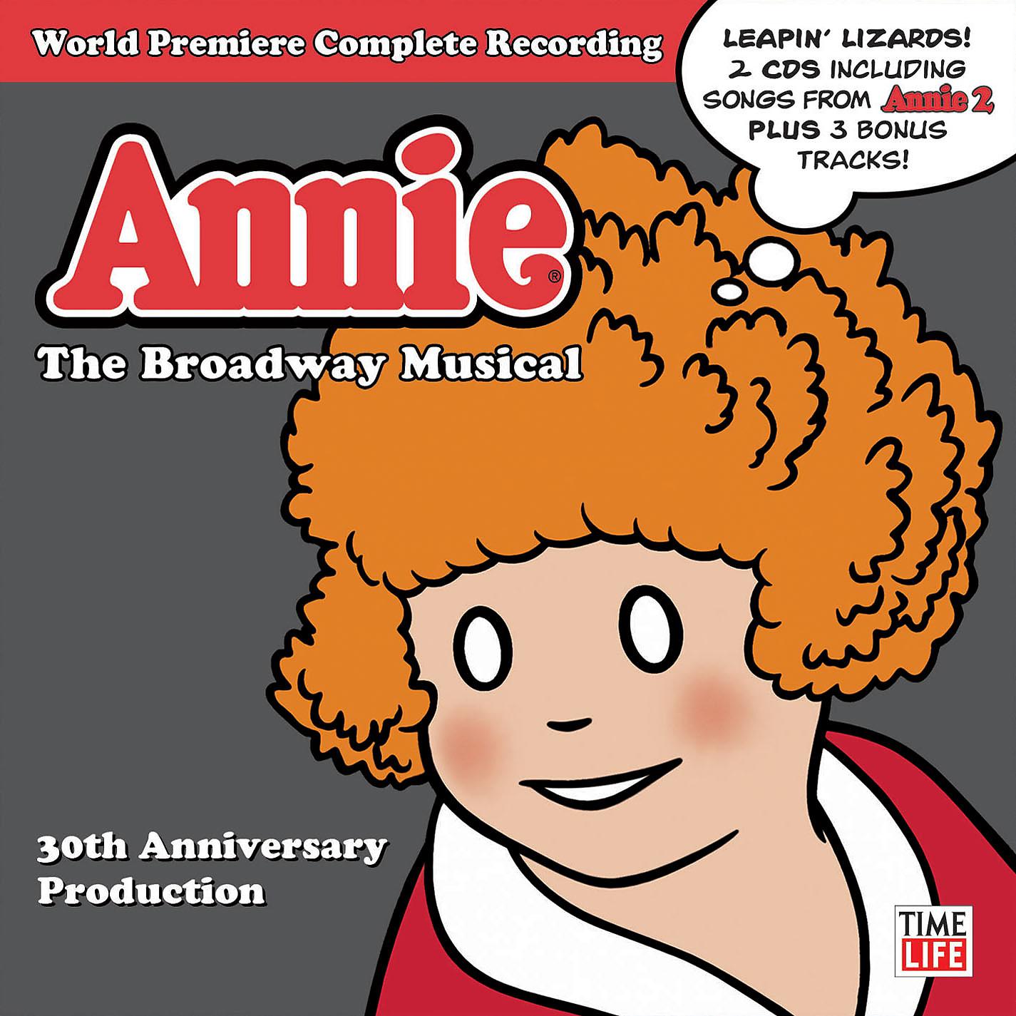 Постер альбома Annie: The Broadway Musical 30th Anniversary Cast Recording (2CD)