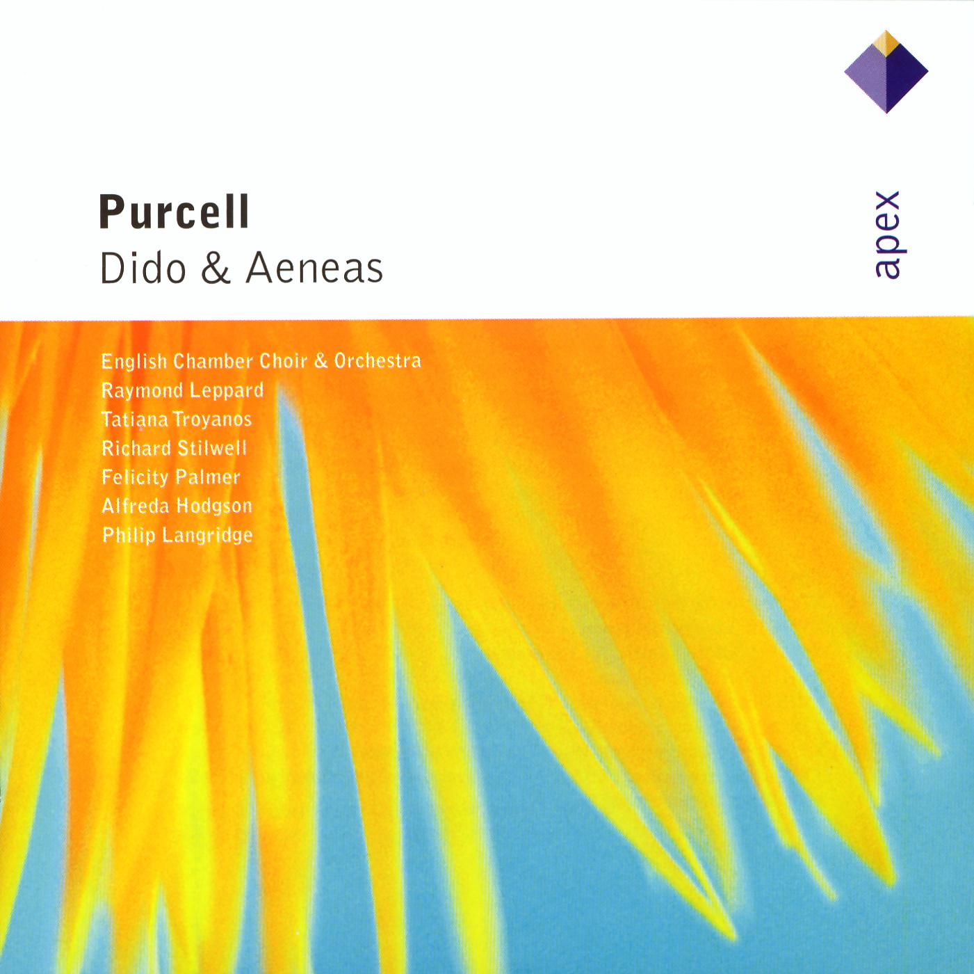 Постер альбома Purcell : Dido & Aeneas  -  Apex