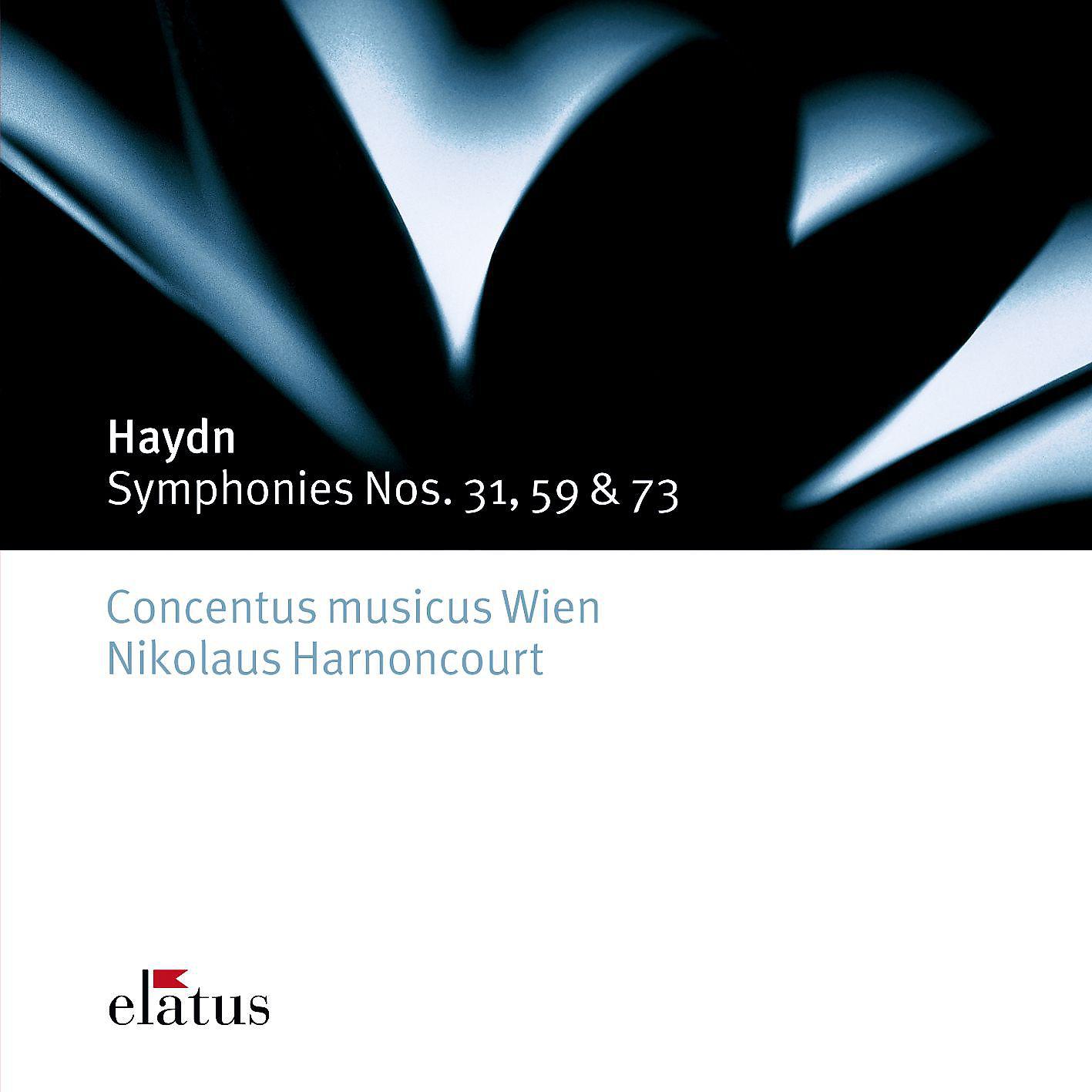 Постер альбома Haydn : Symphonies Nos 31, 59 & 73