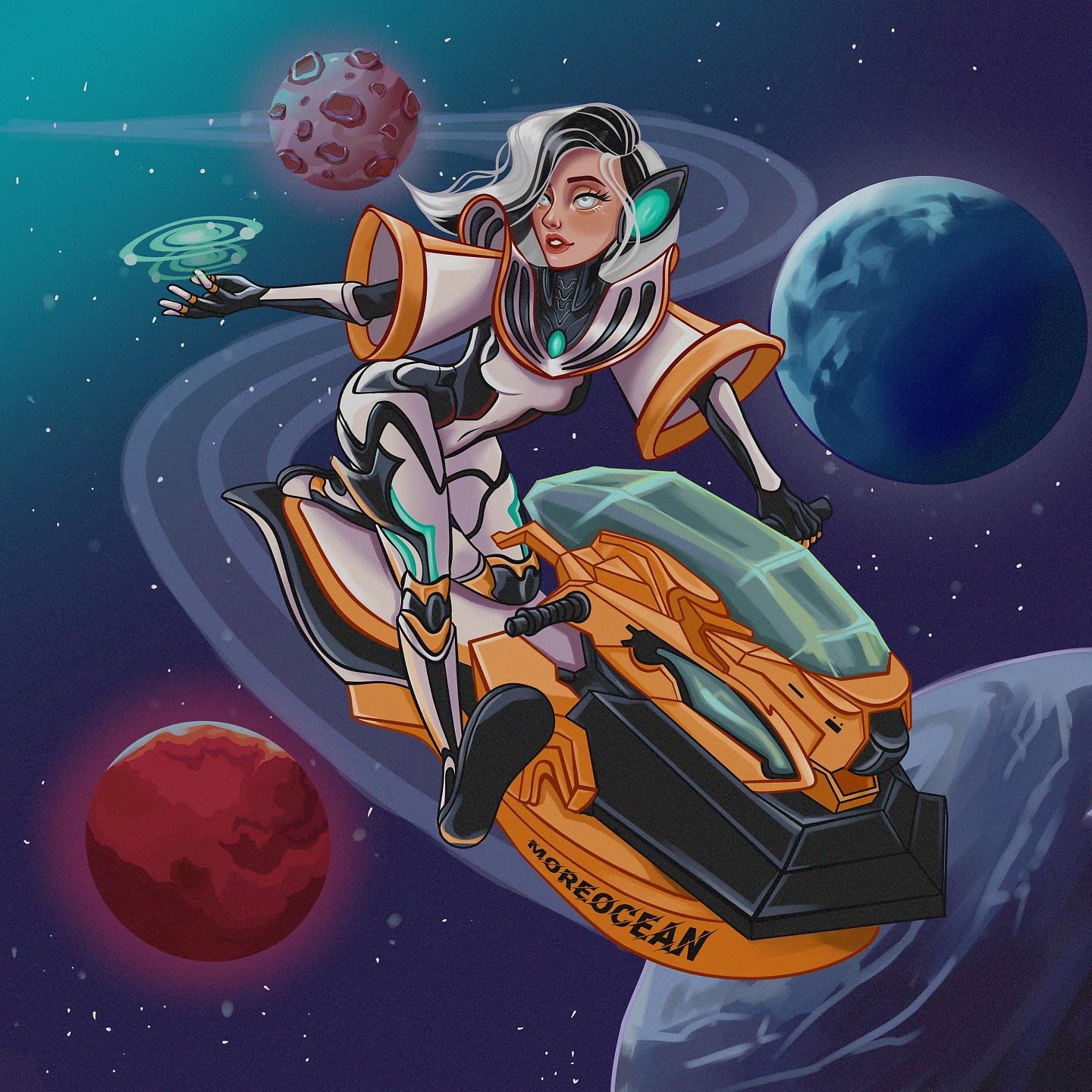 Постер альбома Девочка из космоса